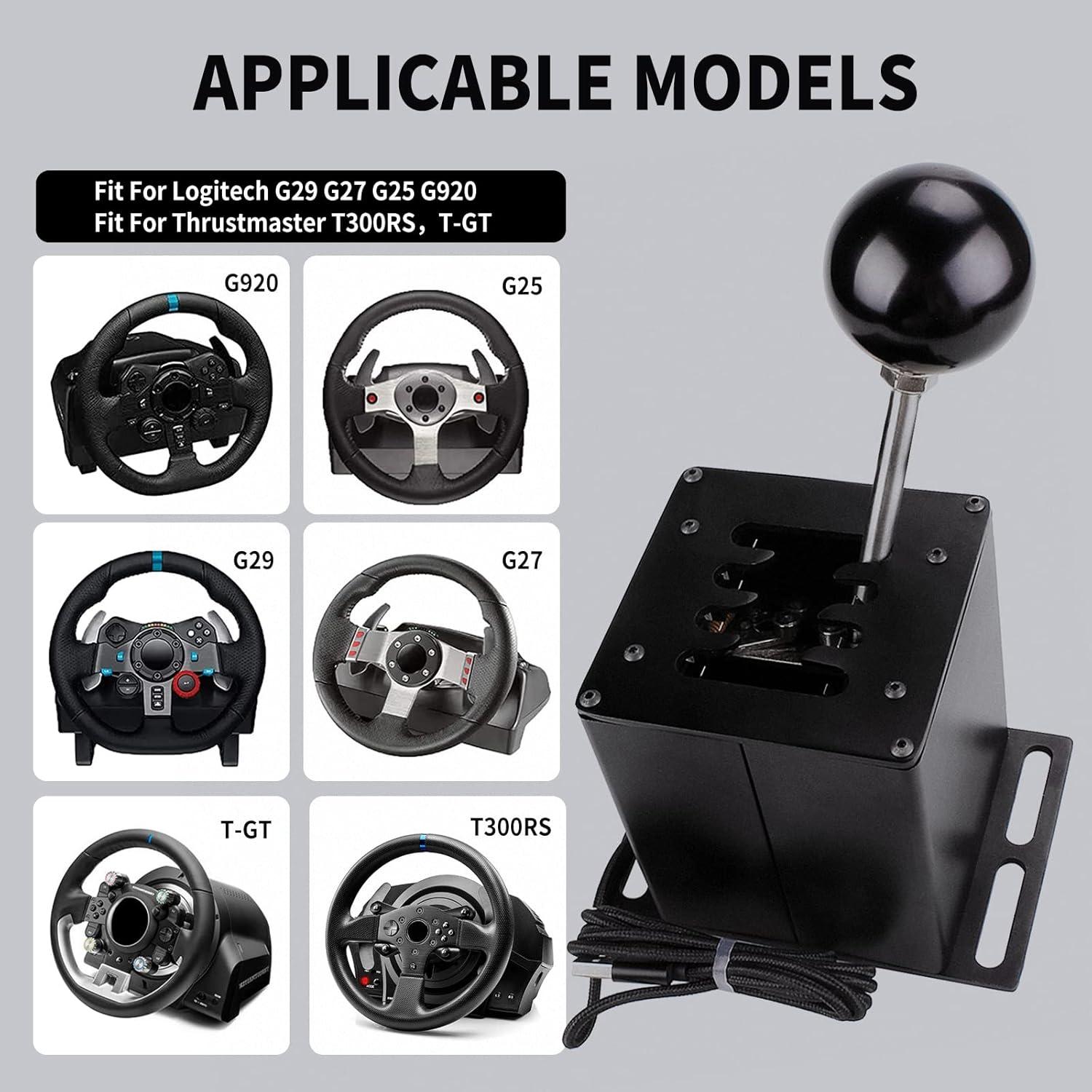 Simulador de Cambios USB RASTP para Volantes G29 G27 G25