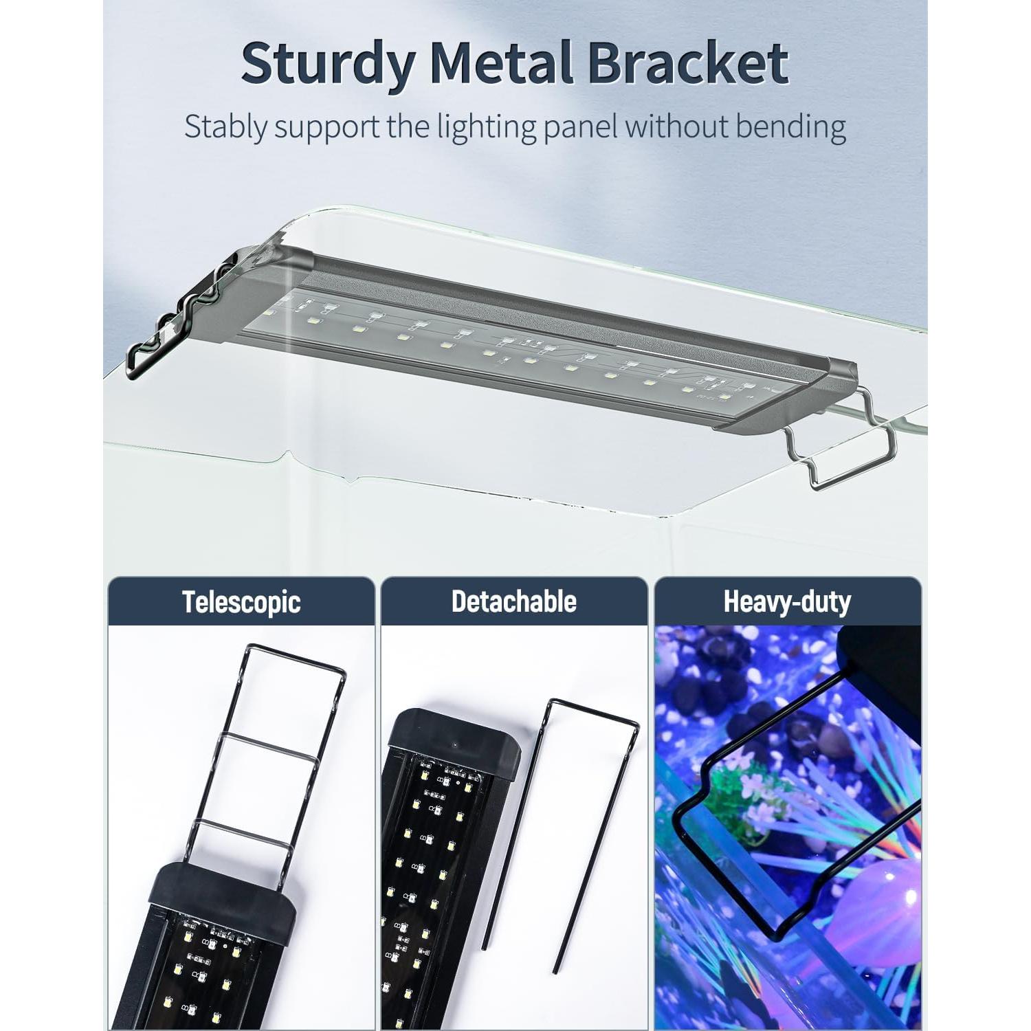 Luz LED para Acuarios Pawfly 30-46 cm Espectro Completo