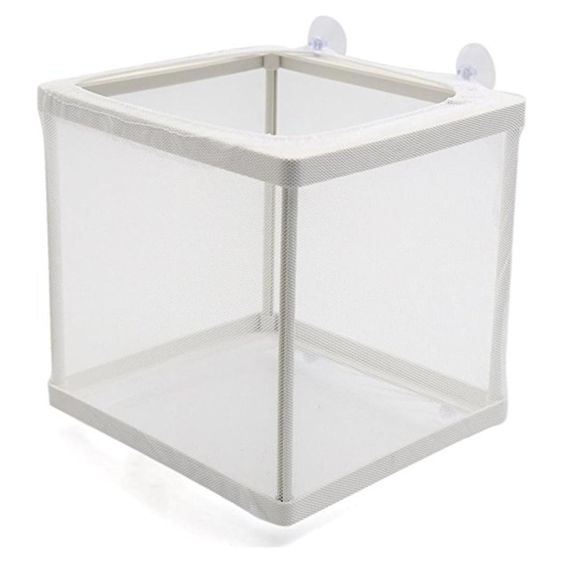 Red de cría de acuario XMHF blanca 16x14.2x15cm