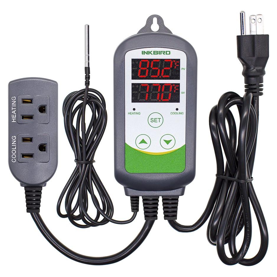 Termostato Digital Inkbird ITC-308 Control de Temperatura 10A