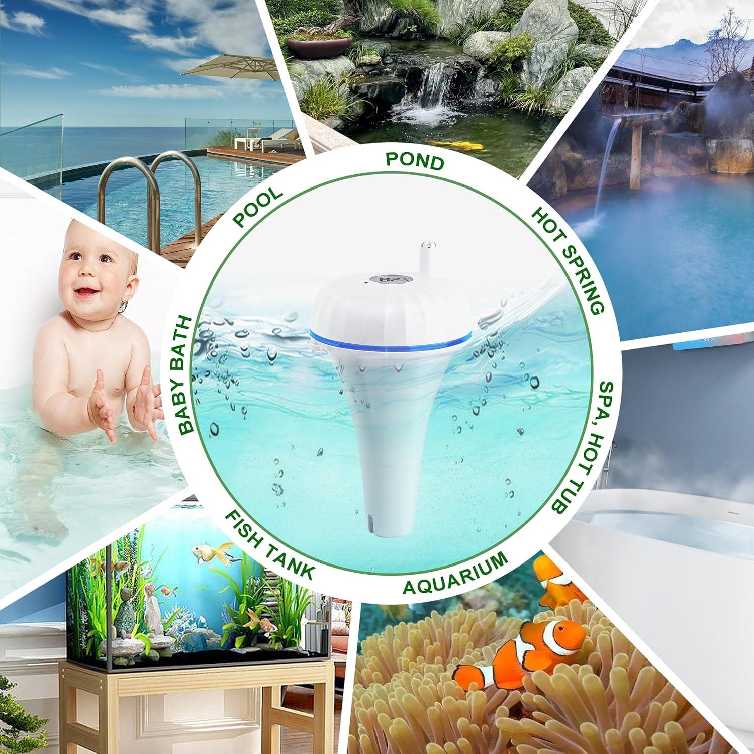 Termómetro Flotante Inalámbrico SENSTREE para Piscina 2025