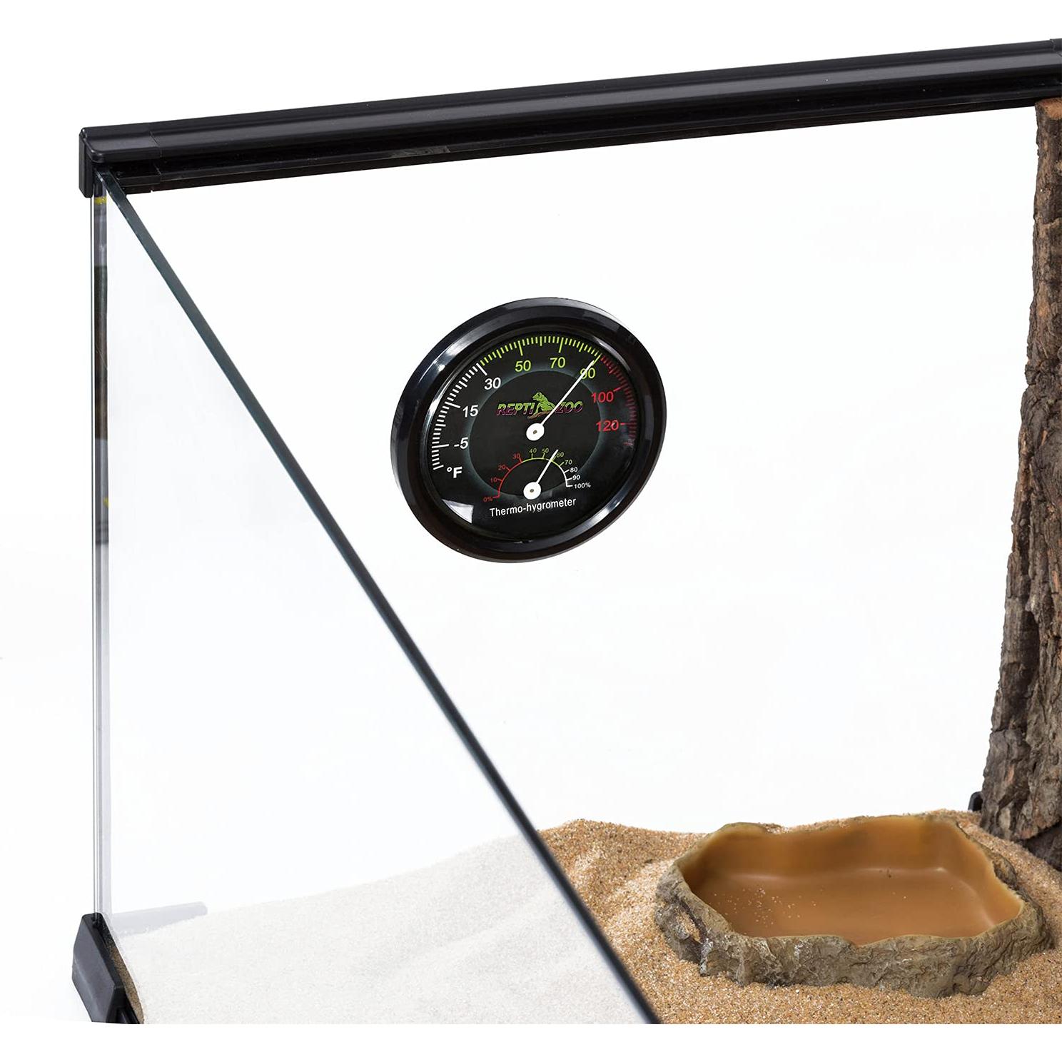 Termómetro e Higrómetro Dual REPTI ZOO para Terrario