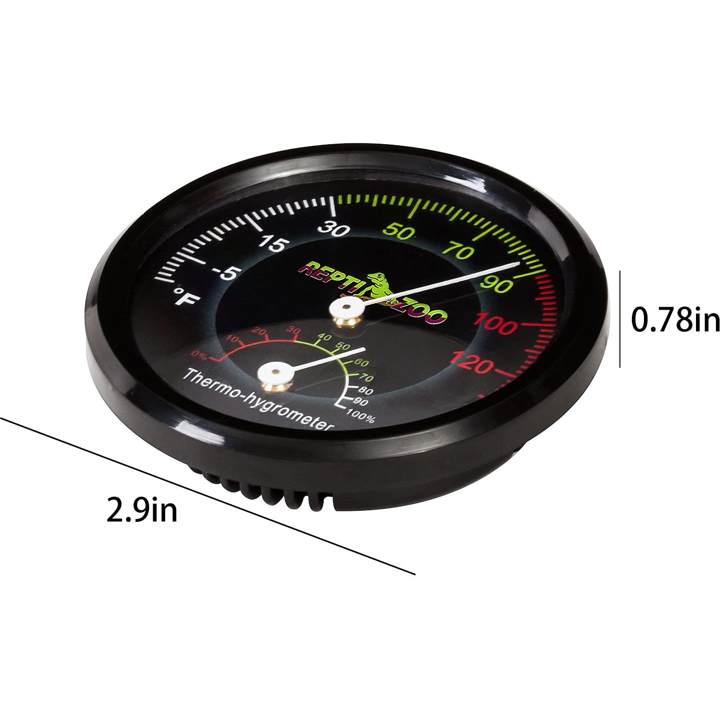 Termómetro e Higrómetro Dual REPTI ZOO para Terrario