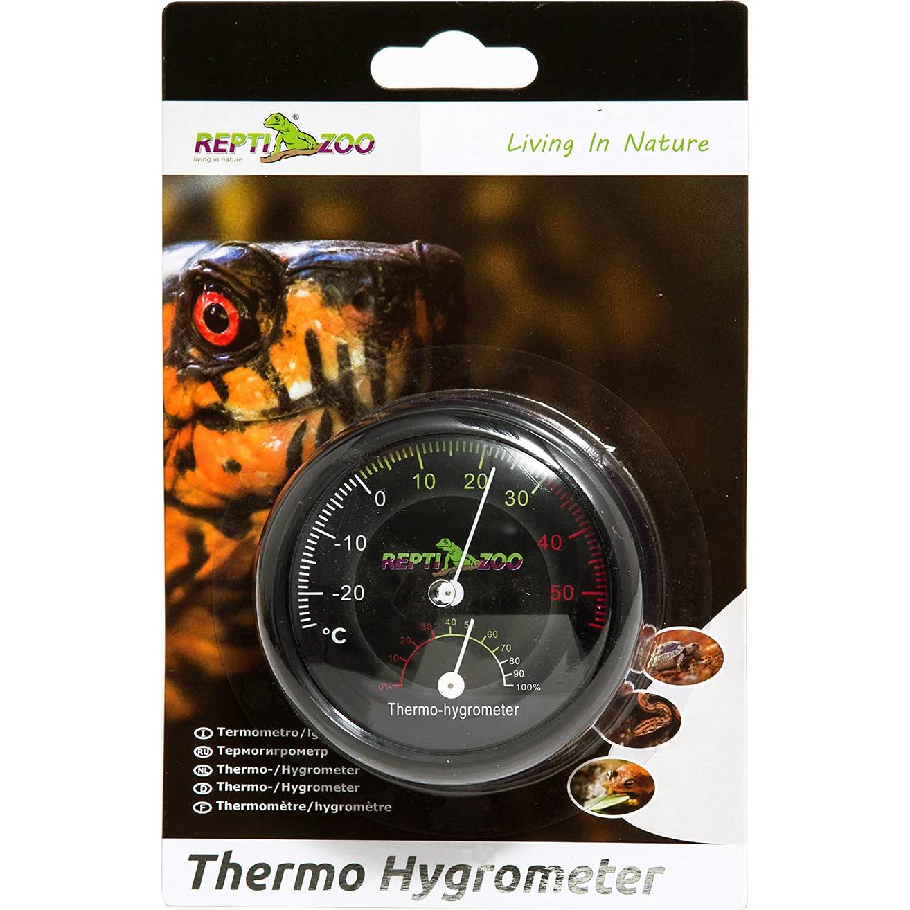 Termómetro e Higrómetro Dual REPTI ZOO para Terrario