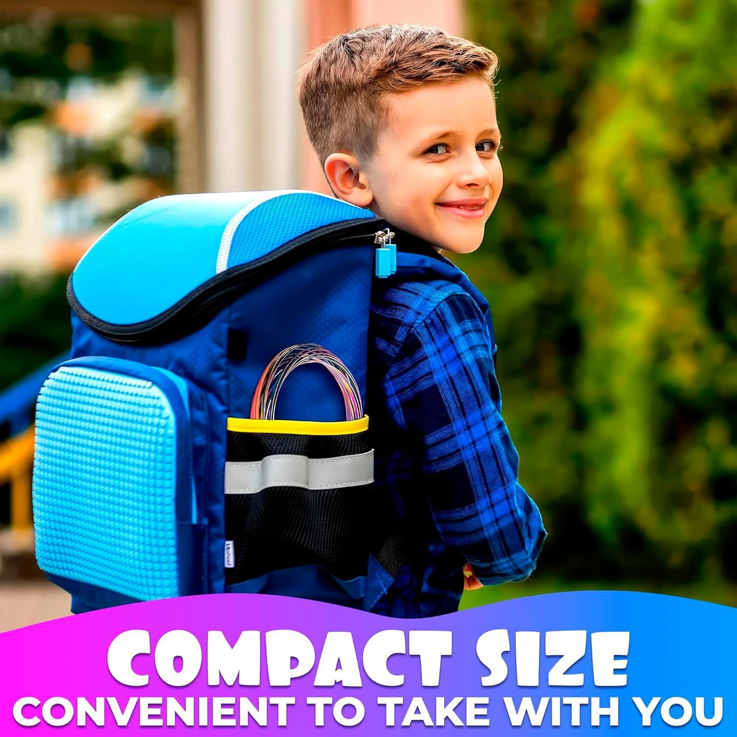 2 Pcs Anillos de Flujo DIMROM - Juguete Calmante 12.95 cm