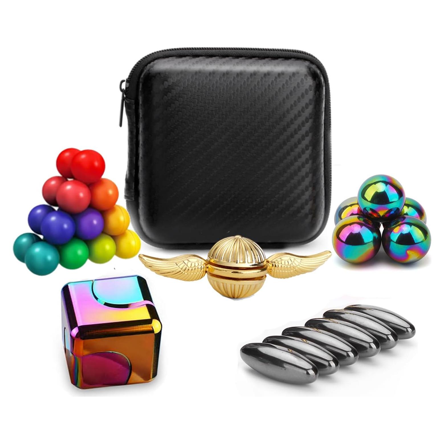 Paquete Antiestrés de Spinners y Juguetes de Mano Anzmtosn