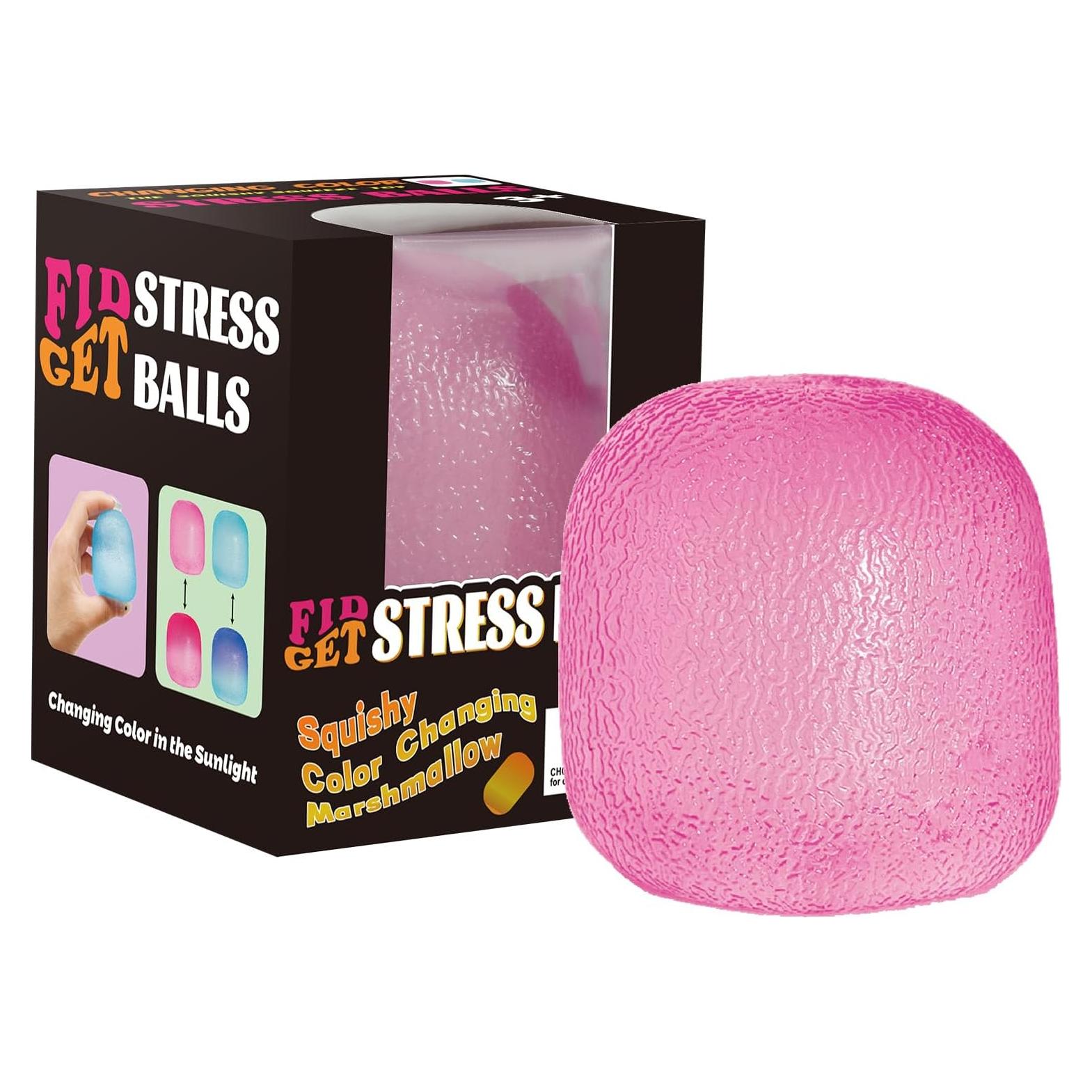 Pelotas Antiestrés Drephere - Cambia de Color al Sol - 5.1 cm