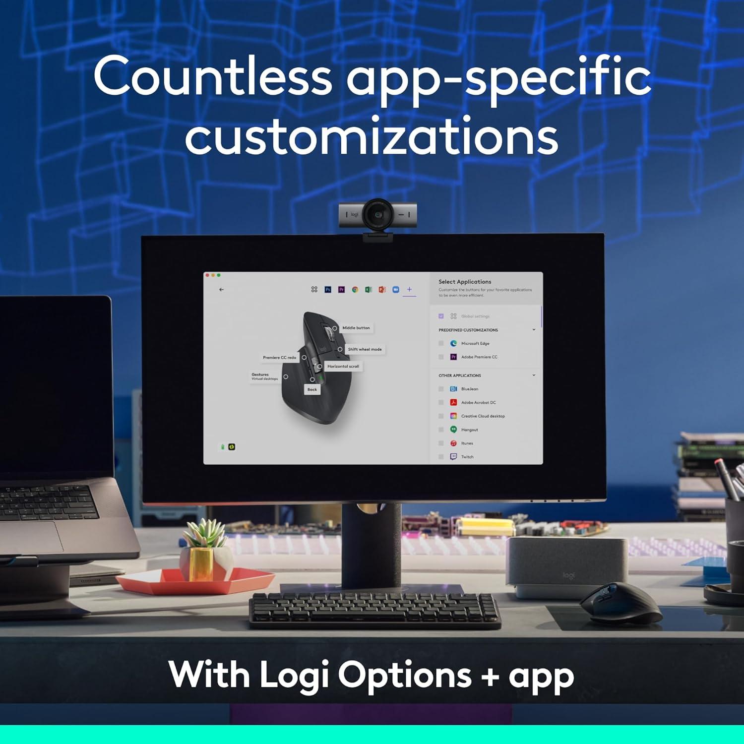 Ratón Inalámbrico Logitech MX Master 3S Bluetooth 8K DPI