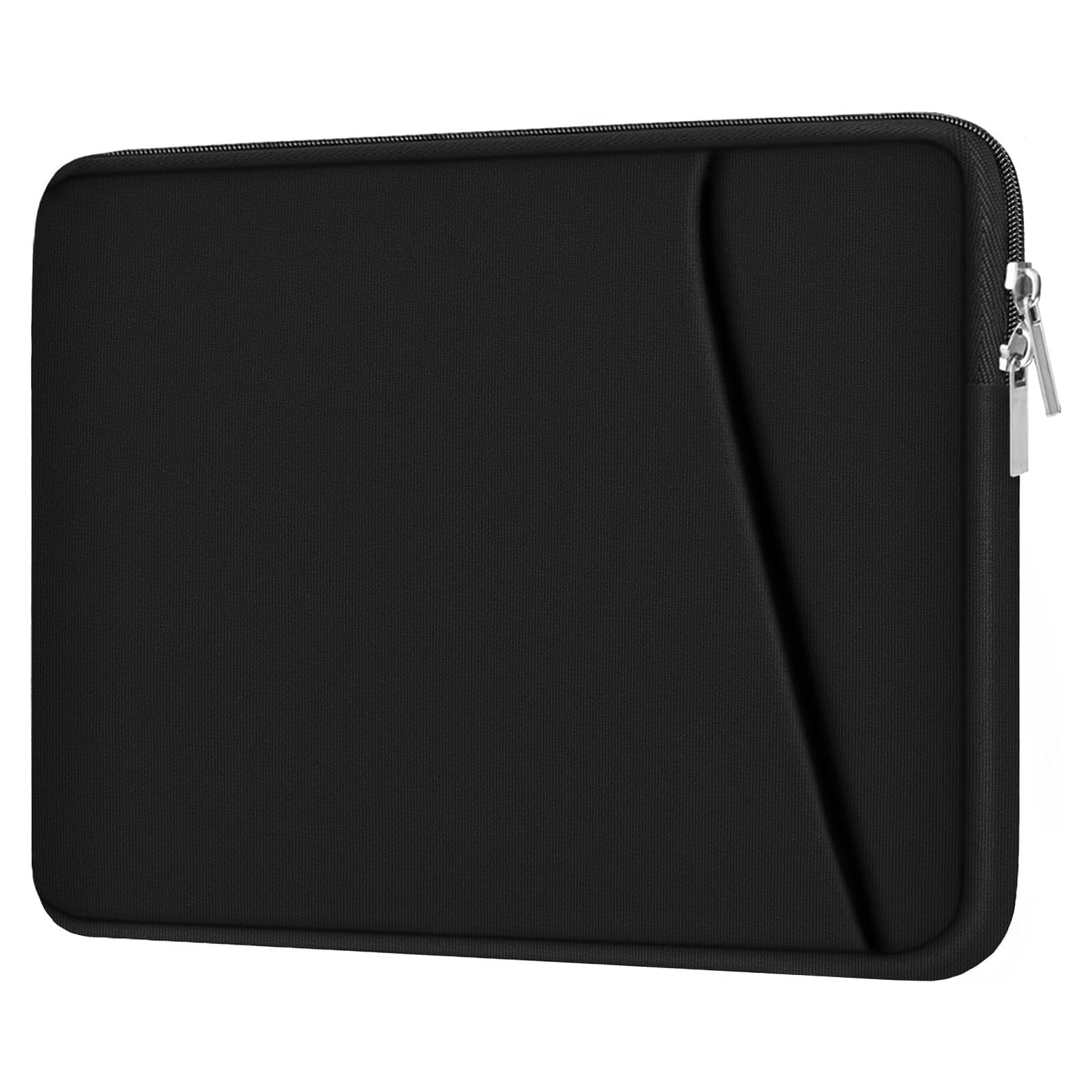 Funda para Laptop Askuko 15.6" Negra, Acolchada y Ligera