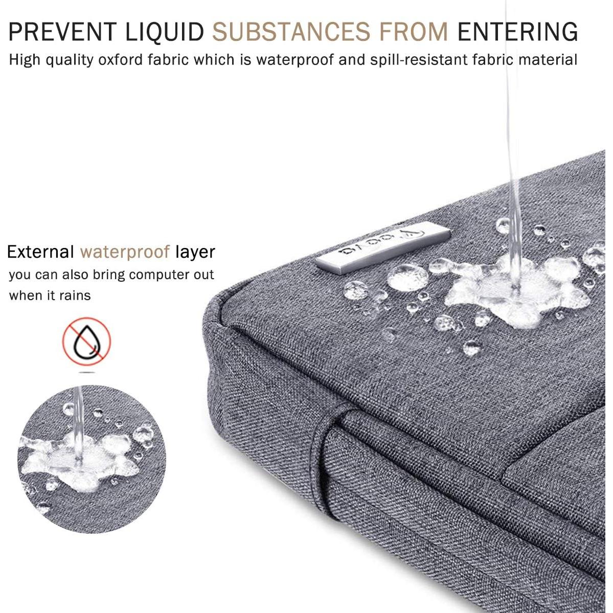 Funda para Laptop Voova Gris 15.6-16 Pulgadas Impermeable