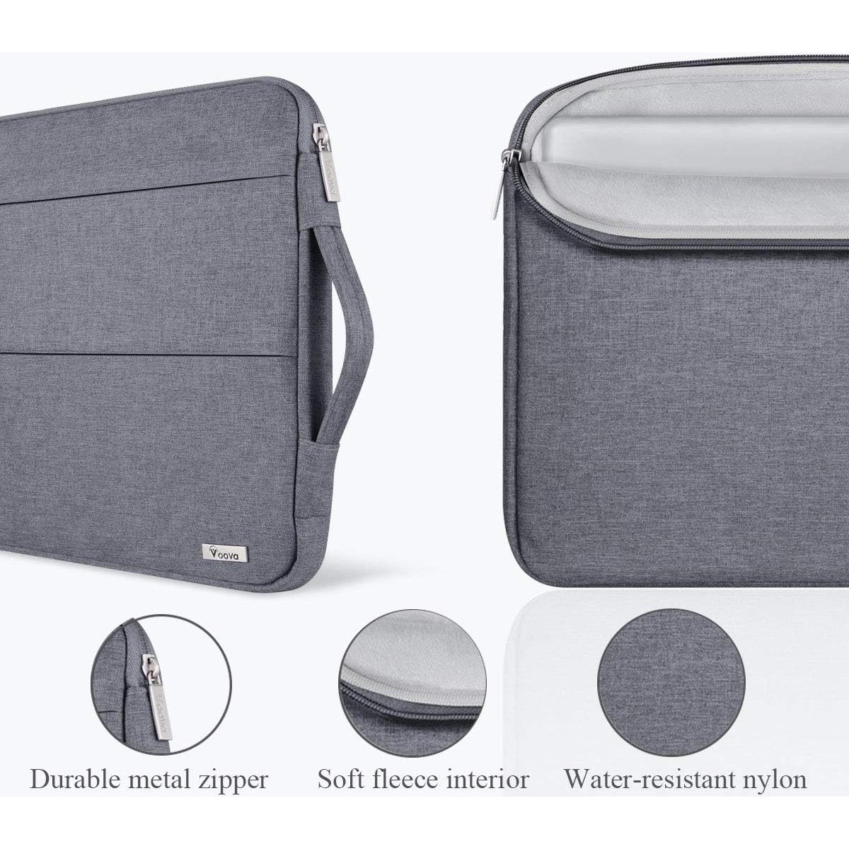 Funda para Laptop Voova Gris 15.6-16 Pulgadas Impermeable