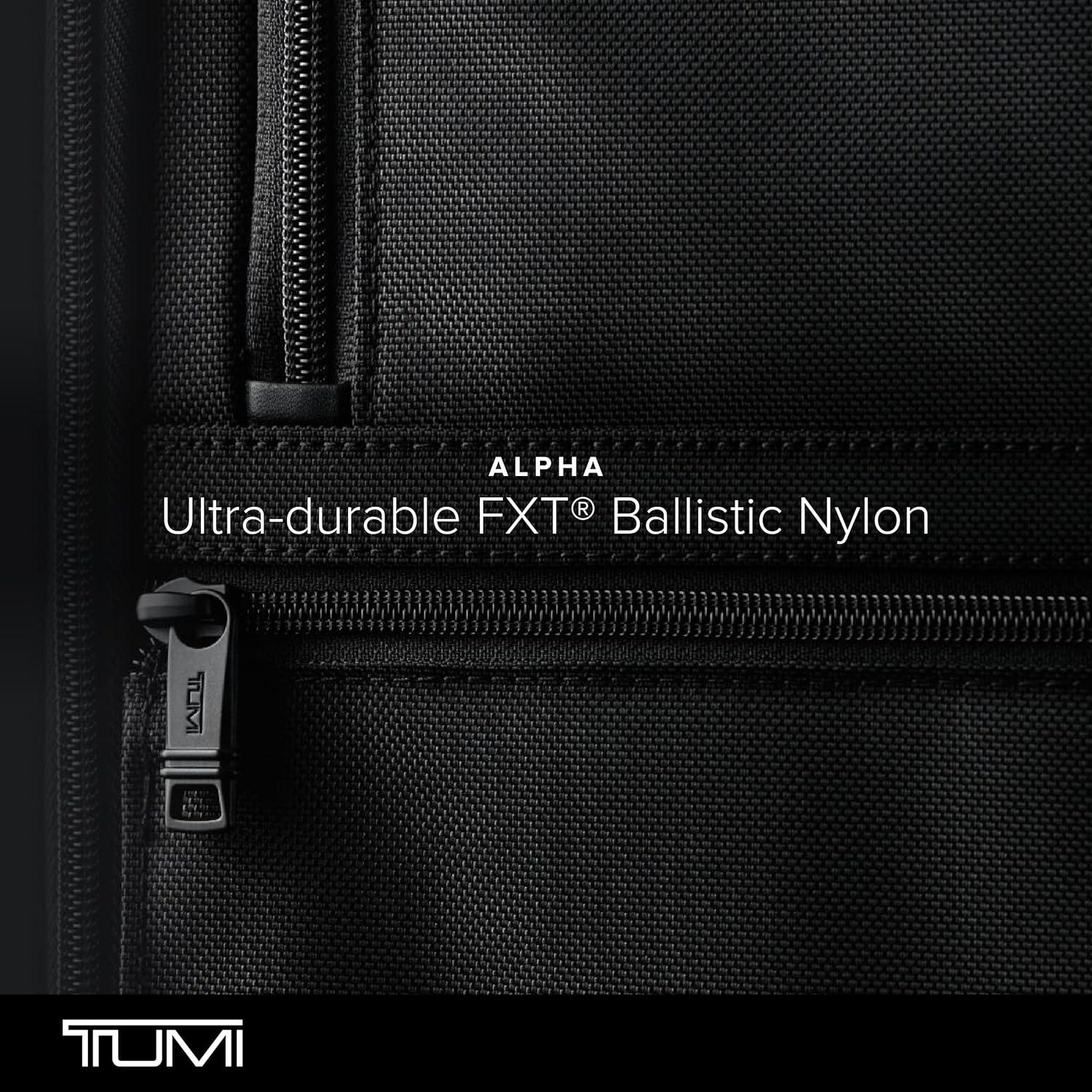 Funda para Laptop TUMI Alpha 3 - Nylon Balístico - Hasta 38.1 cm - Negro