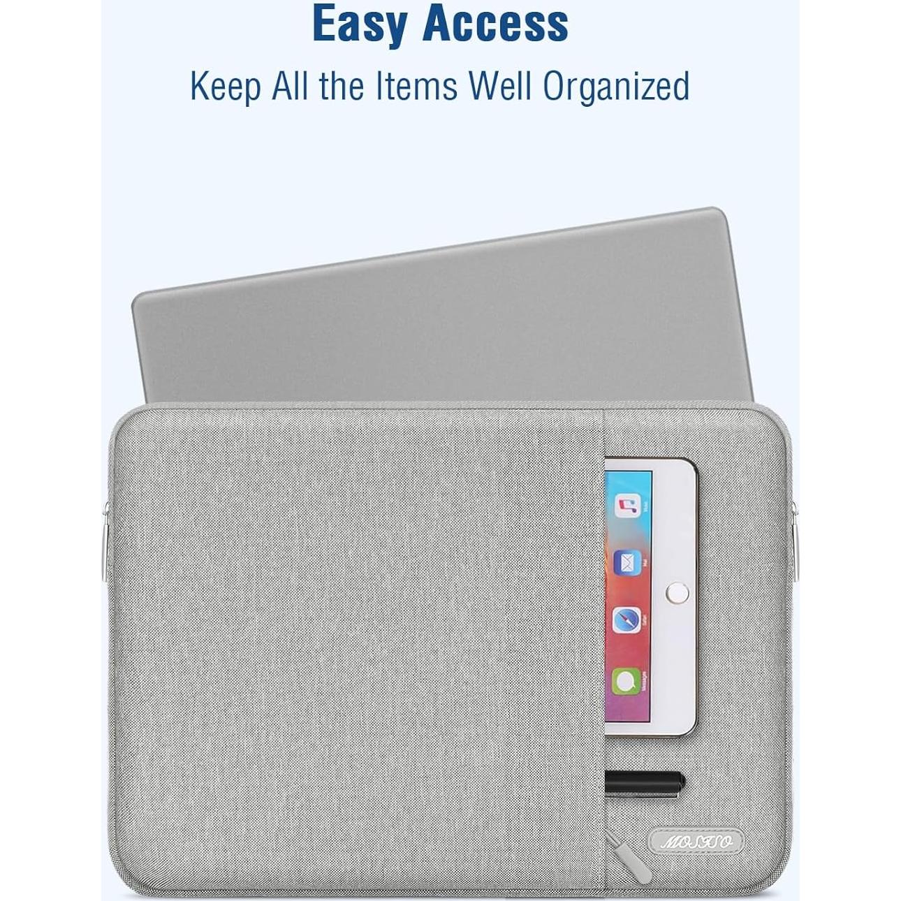 Funda Vertical MOSISO para Tablet 12.9" Gris - Protección y Estilo