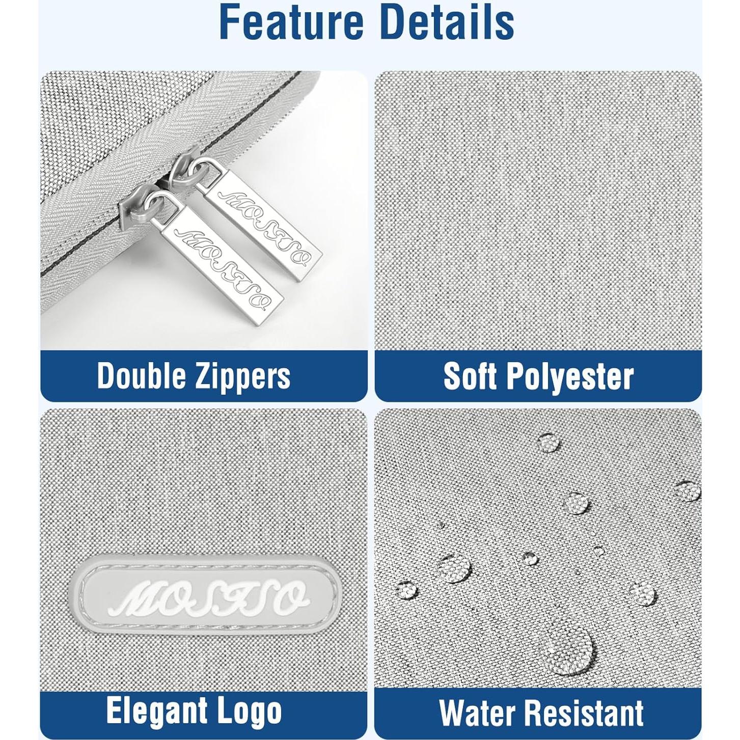 Funda Vertical MOSISO para Tablet 12.9" Gris - Protección y Estilo