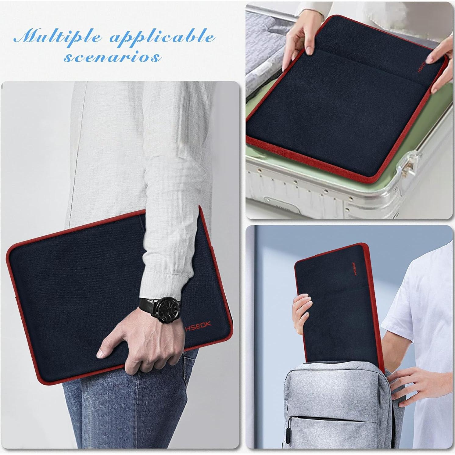 Funda para Laptop HSEOK 15.6" Impermeable y Protectora