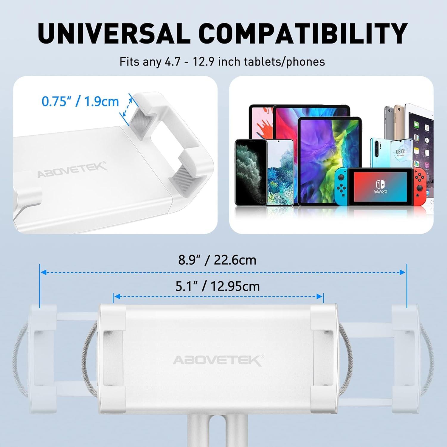 Soporte de Almohada para Tableta AboveTEK TH-33G 4.7"-12.9"