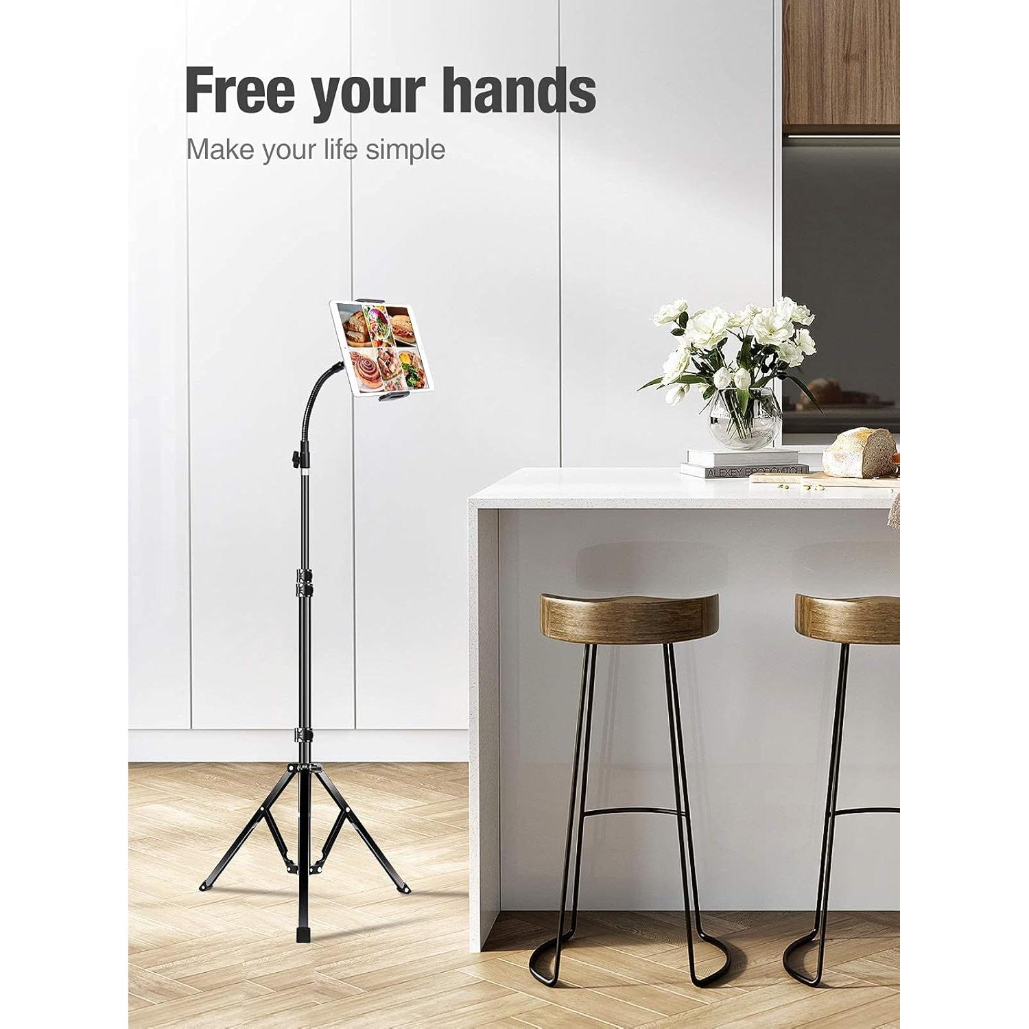 Soporte de Trípode Ajustable Elitehood para iPad y Tabletas 72"