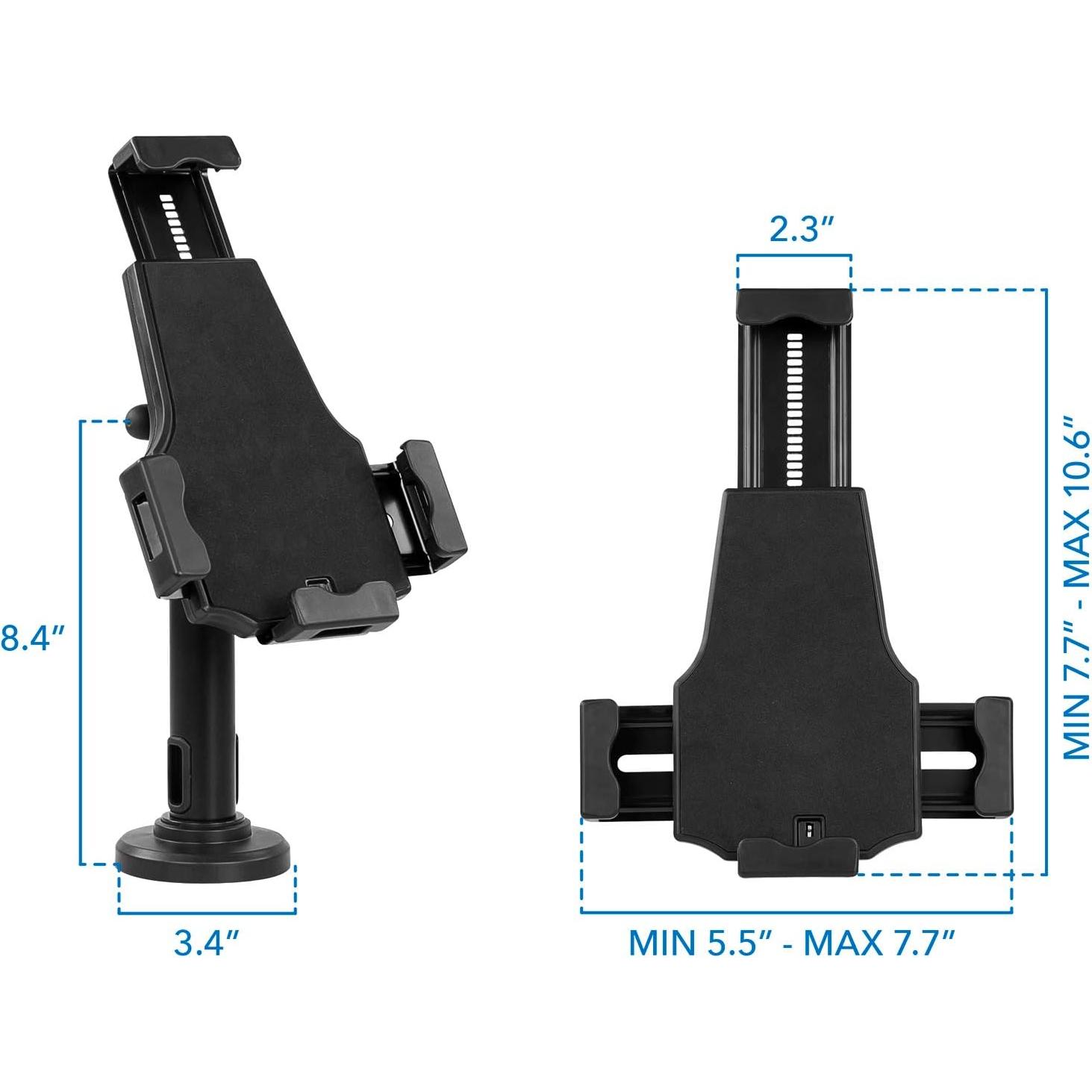 Soporte de Tablet Mount-It! MI-3784 con Cerradura y Abrazadera Ajustable 7.9-10.5"