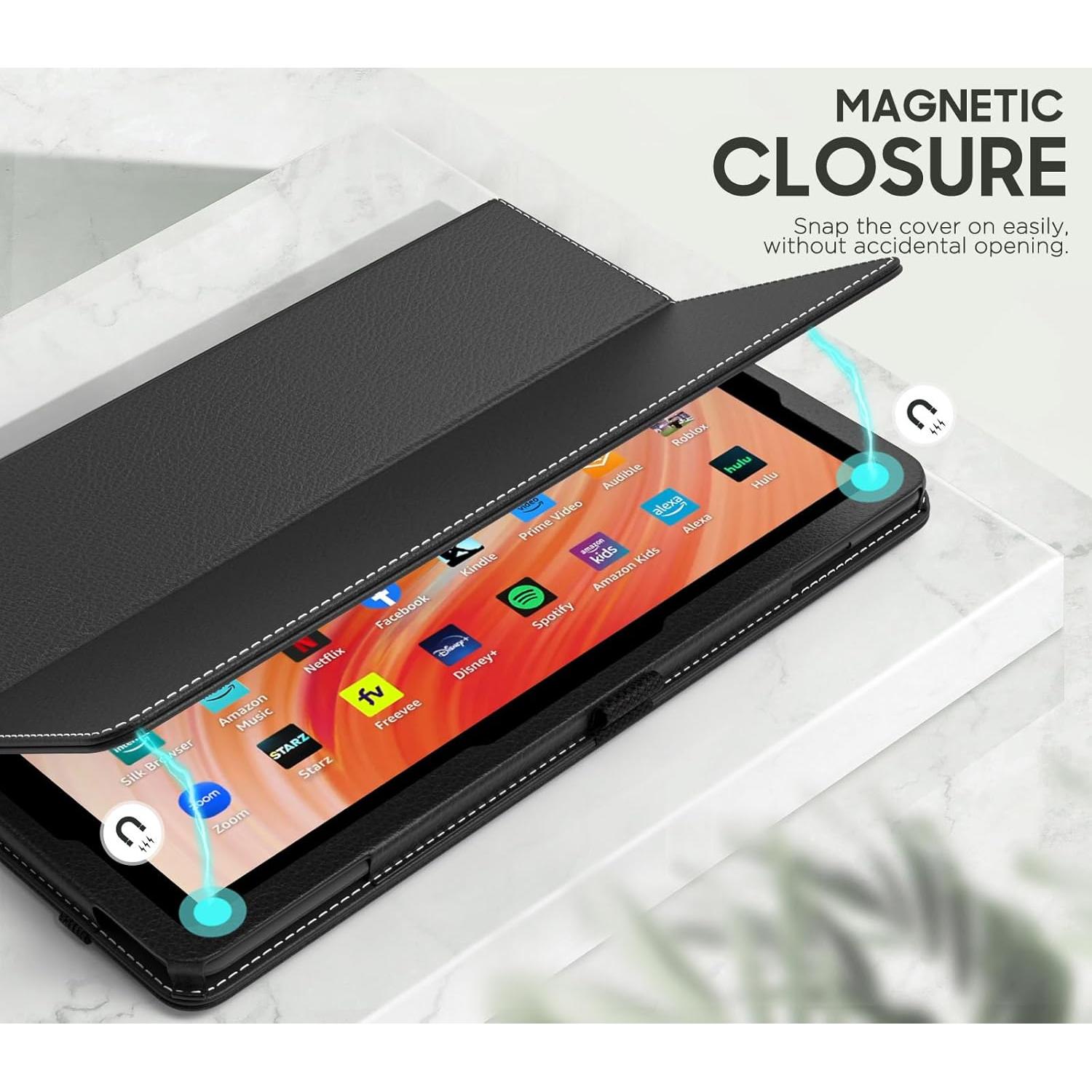 Funda Plegable MoKo para Amazon Kindle Fire HD 10 - Negro