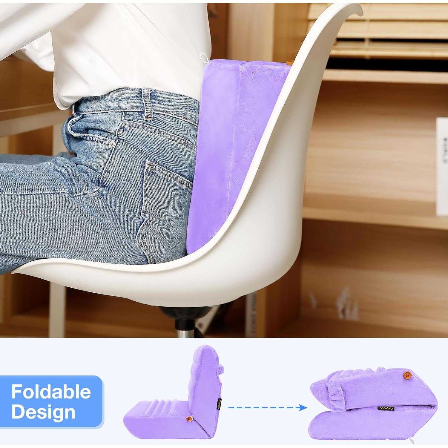 Soporte de Almohada para Tableta MOSISO Púrpura 4 Ángulos
