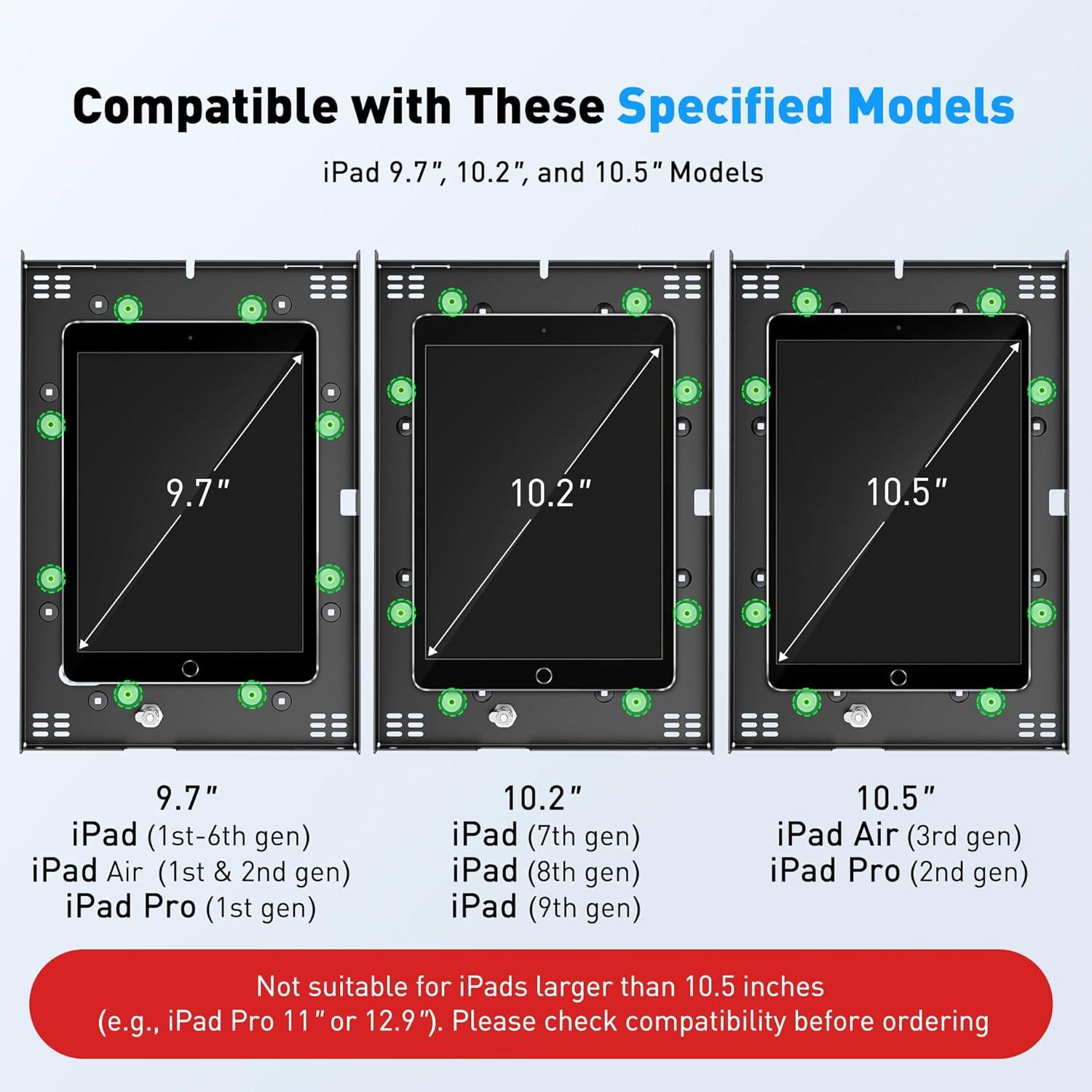 Soporte Kiosco Anti-Robo AboveTEK para iPad - Modelo TH-328B