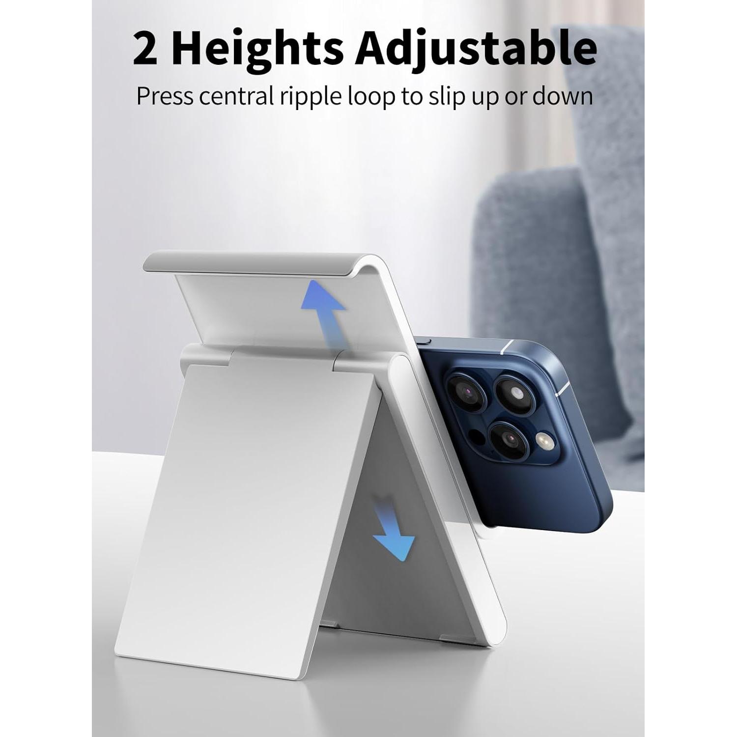 Soporte Ajustable para Tableta SAIJI S0-2 Plegable Gris 32.77 cm