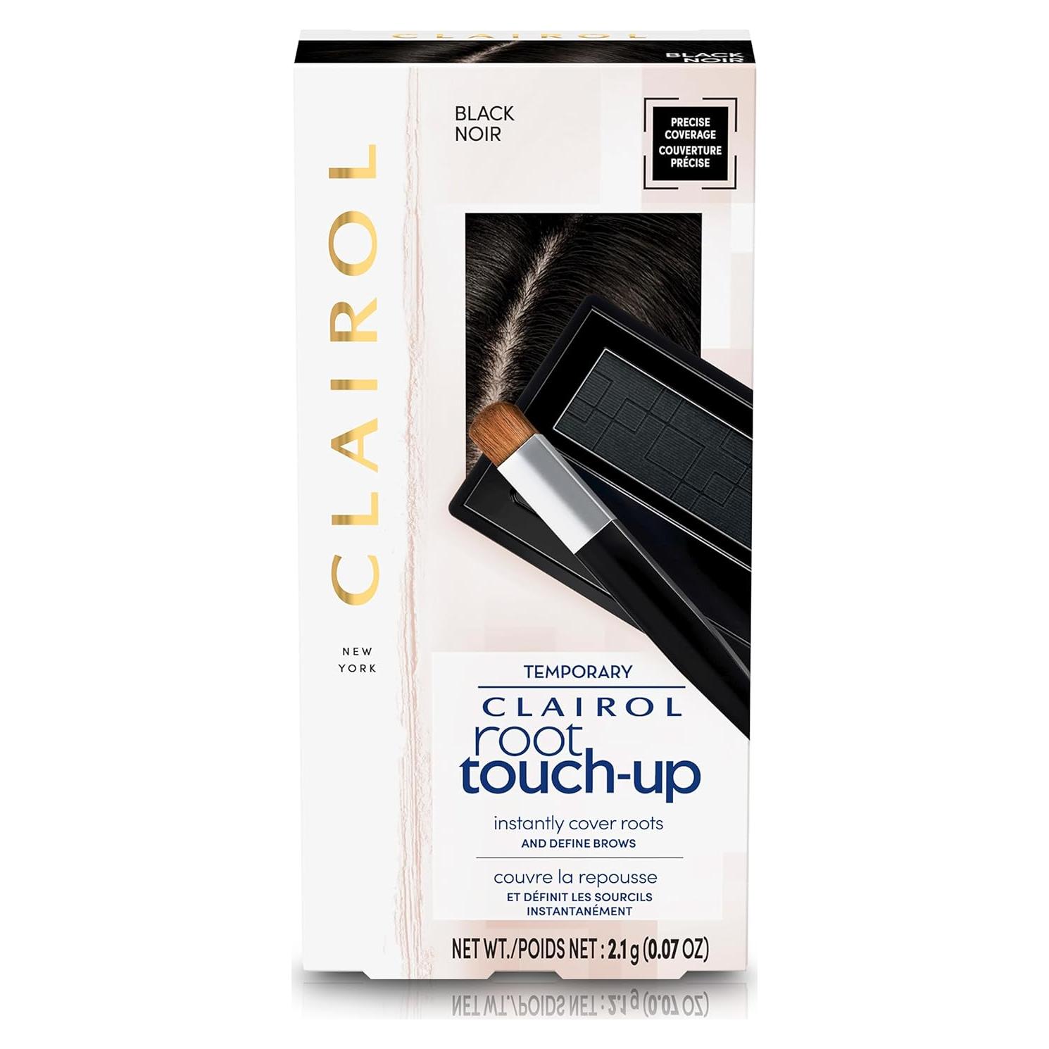 Polvo Temporal Ocultador de Raíces Clairol Negro 1.98g