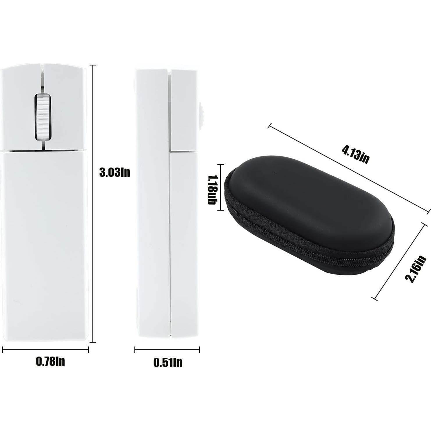 Ratón Bluetooth Silencioso Recargable Elec Space Mini 8.1cm