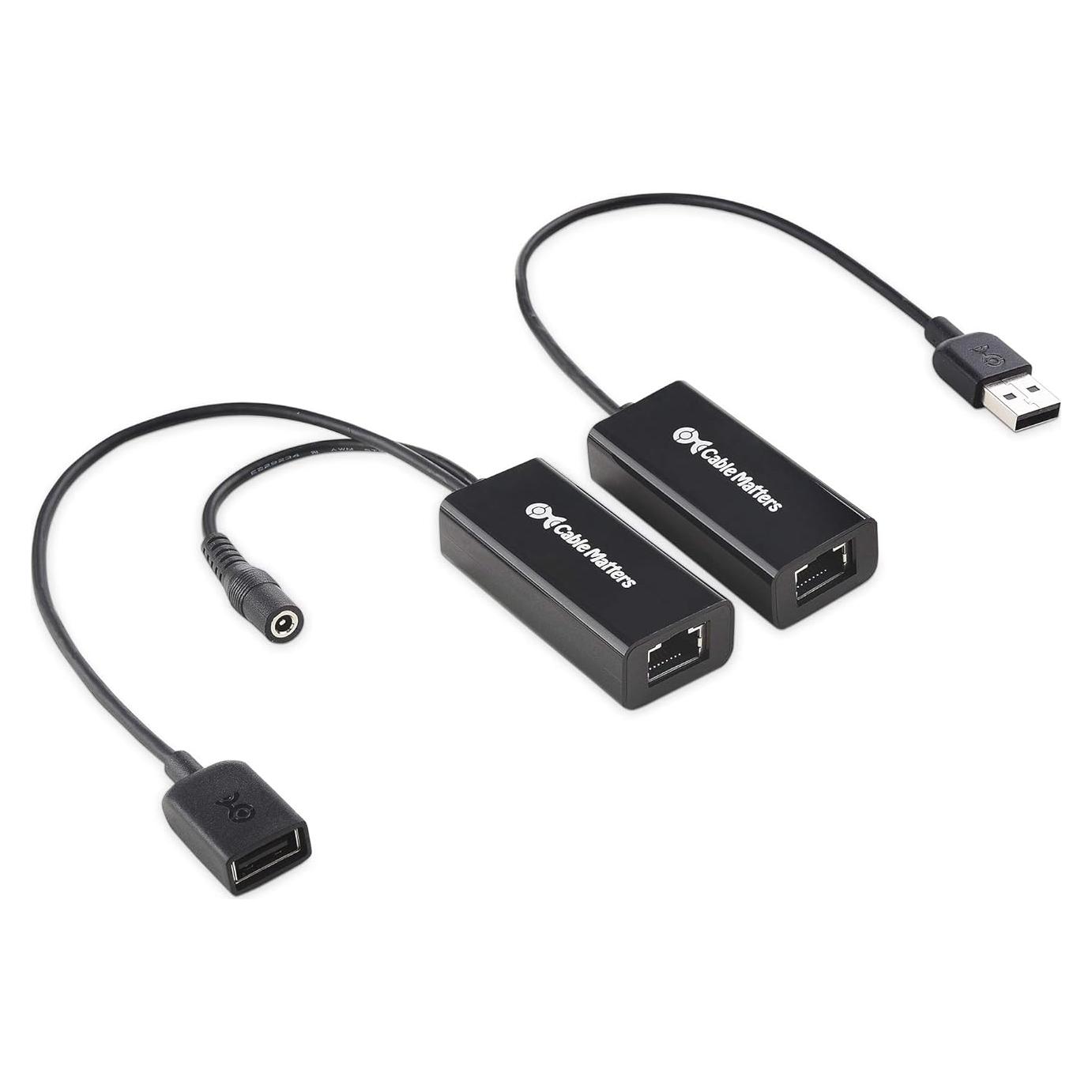 Extensor USB sobre Ethernet Cable Matters 150 pies 2.0