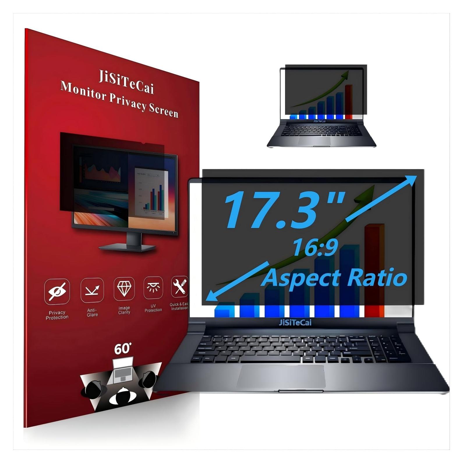 Filtro de Privacidad para Laptop 17.3" JiSiTeCai Antirreflejo