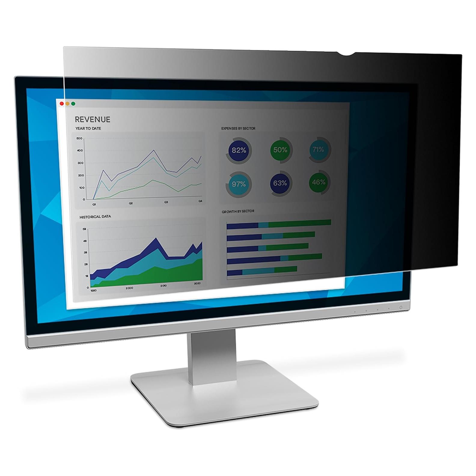 Filtro de Privacidad 3M PF201W1B para Monitor 20.1" Negro