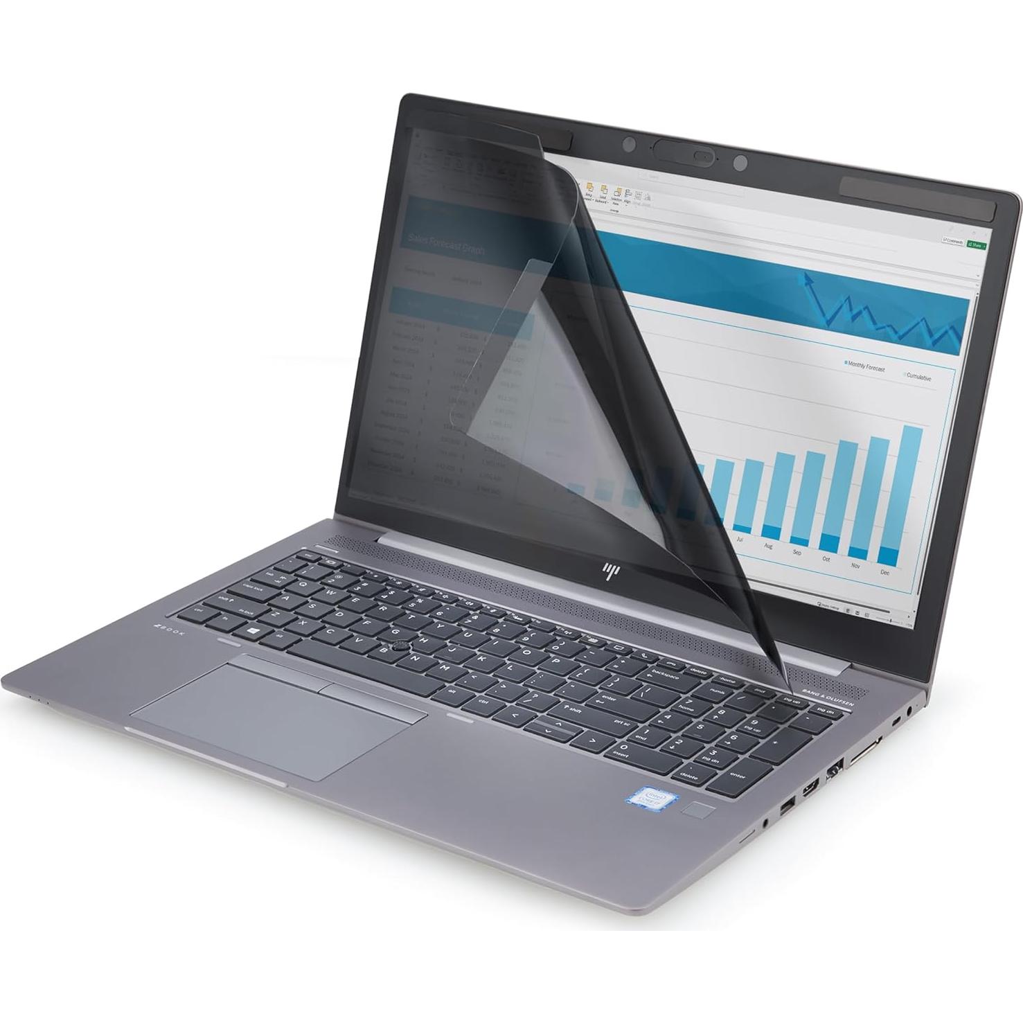 StarTech.com Magnetic Privacy Screen for 16-Inch 16:10 Laptop, Reversible Filter, Computer Screen Protector/Shield, TAA