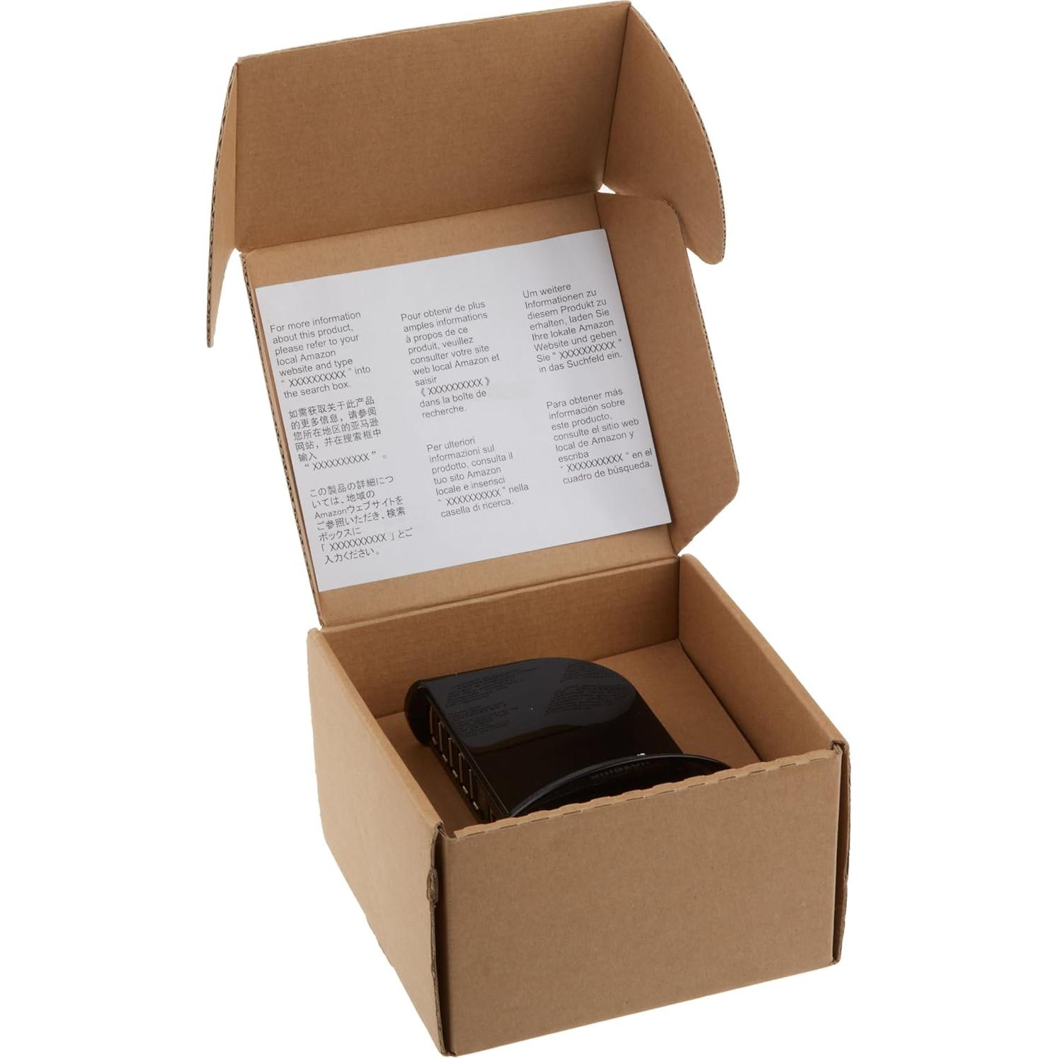 Hub USB 2.0 Amazon Basics de 7 Puertos con Adaptador 5V/4A