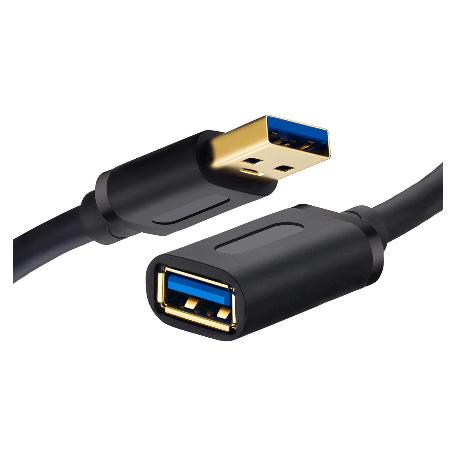 Cable Extensión USB 3.0 Tan QY 7.62m Alta Velocidad