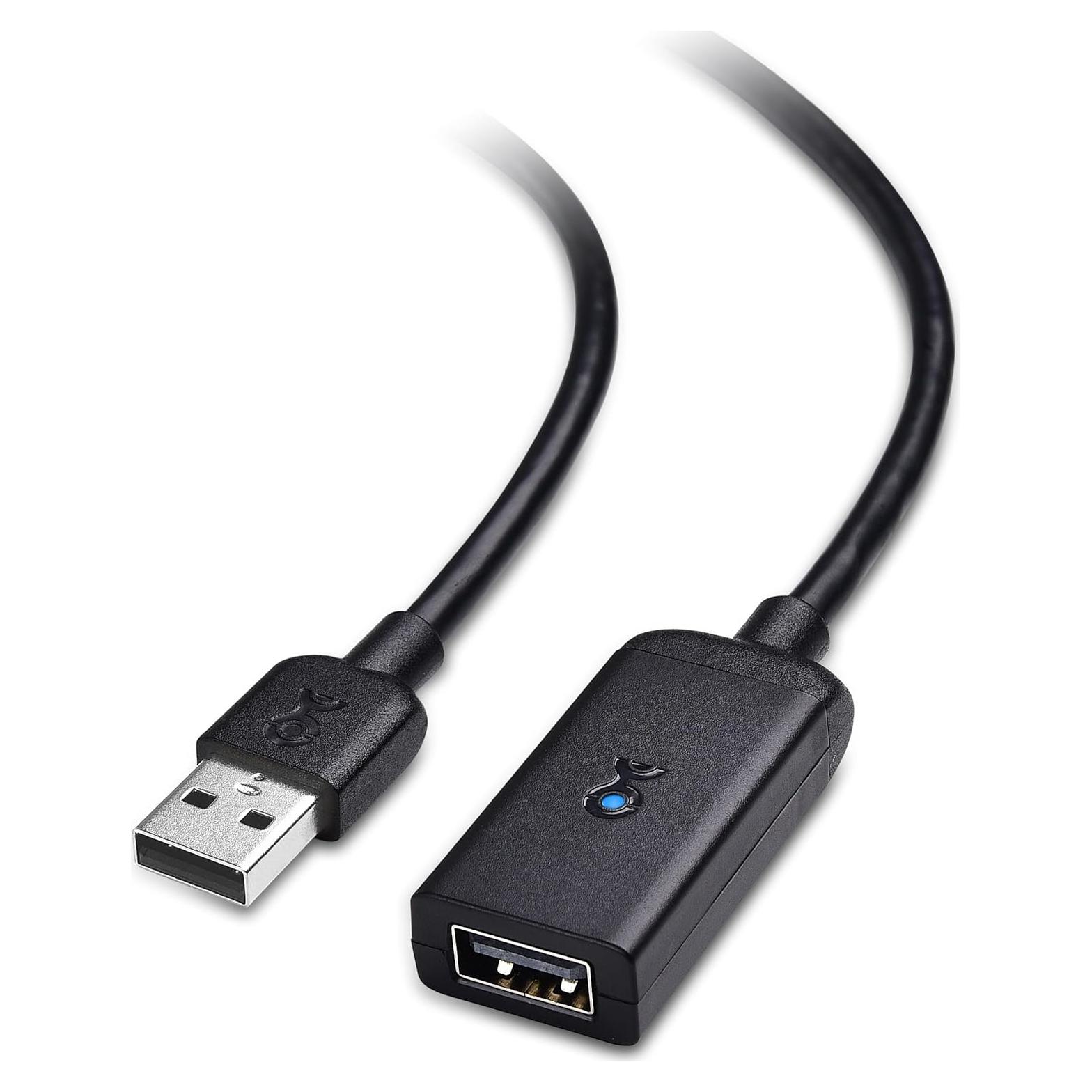 Cable Extensión USB Activo 5m Cable Matters Macho a Hembra