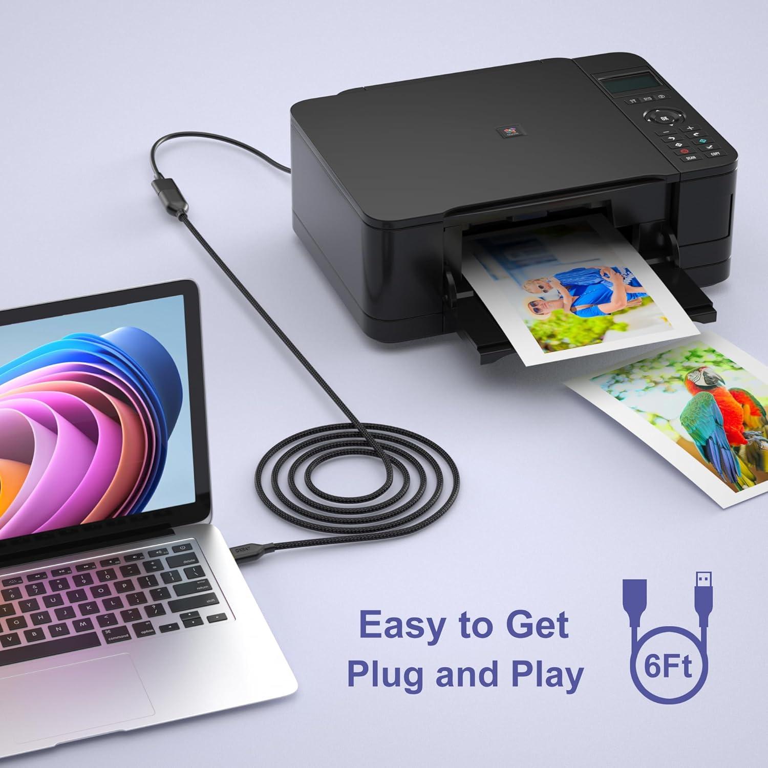 Cable de Extensión USB 2.0 OKRAY 1.83M Macho a Hembra - Paquete de 2