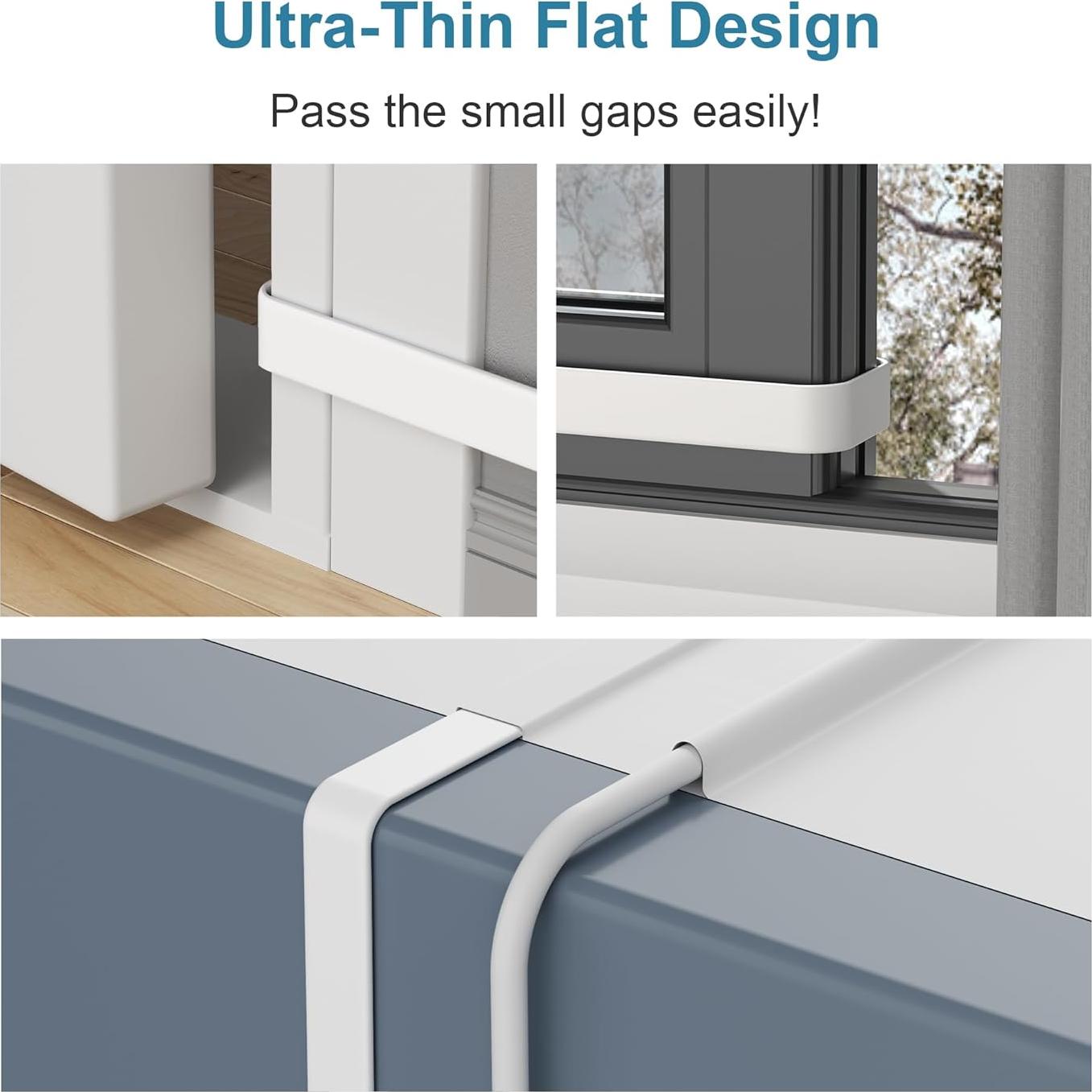 Cable de Extensión USB Itramax Blanco Plano 3M 2 Paquetes