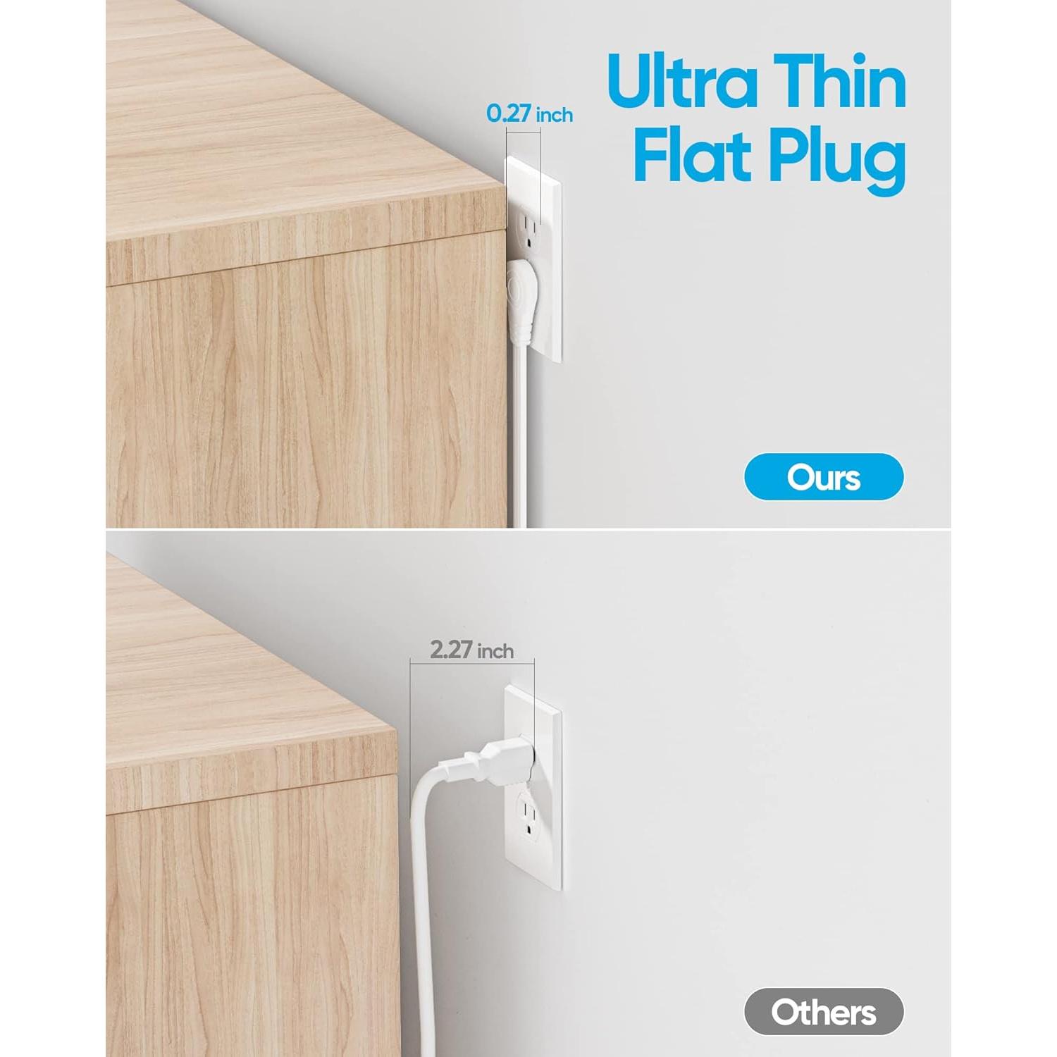 Regleta de Sobretensión Olcorife 1.5m 6 Salidas 3 USB-C