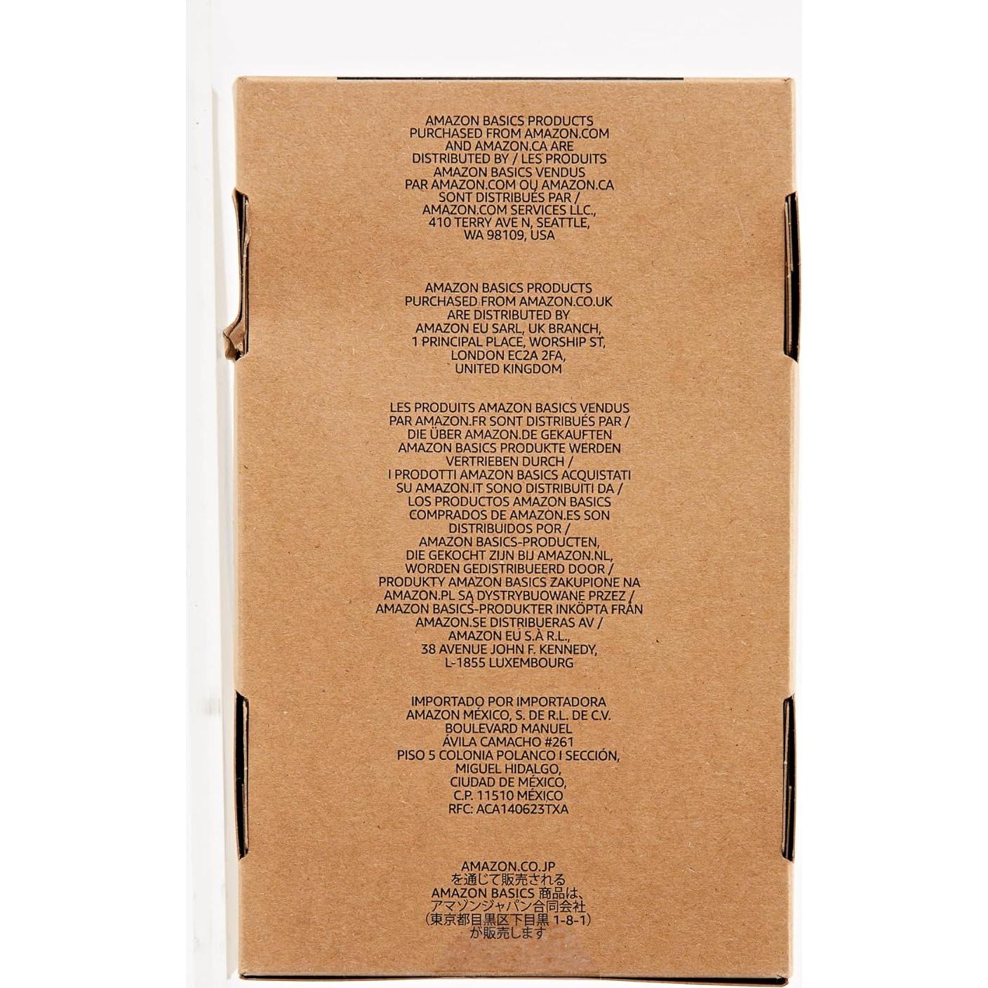 Cable USB 2.0 Amazon Basics A-Macho a Micro B 3.05m Negro