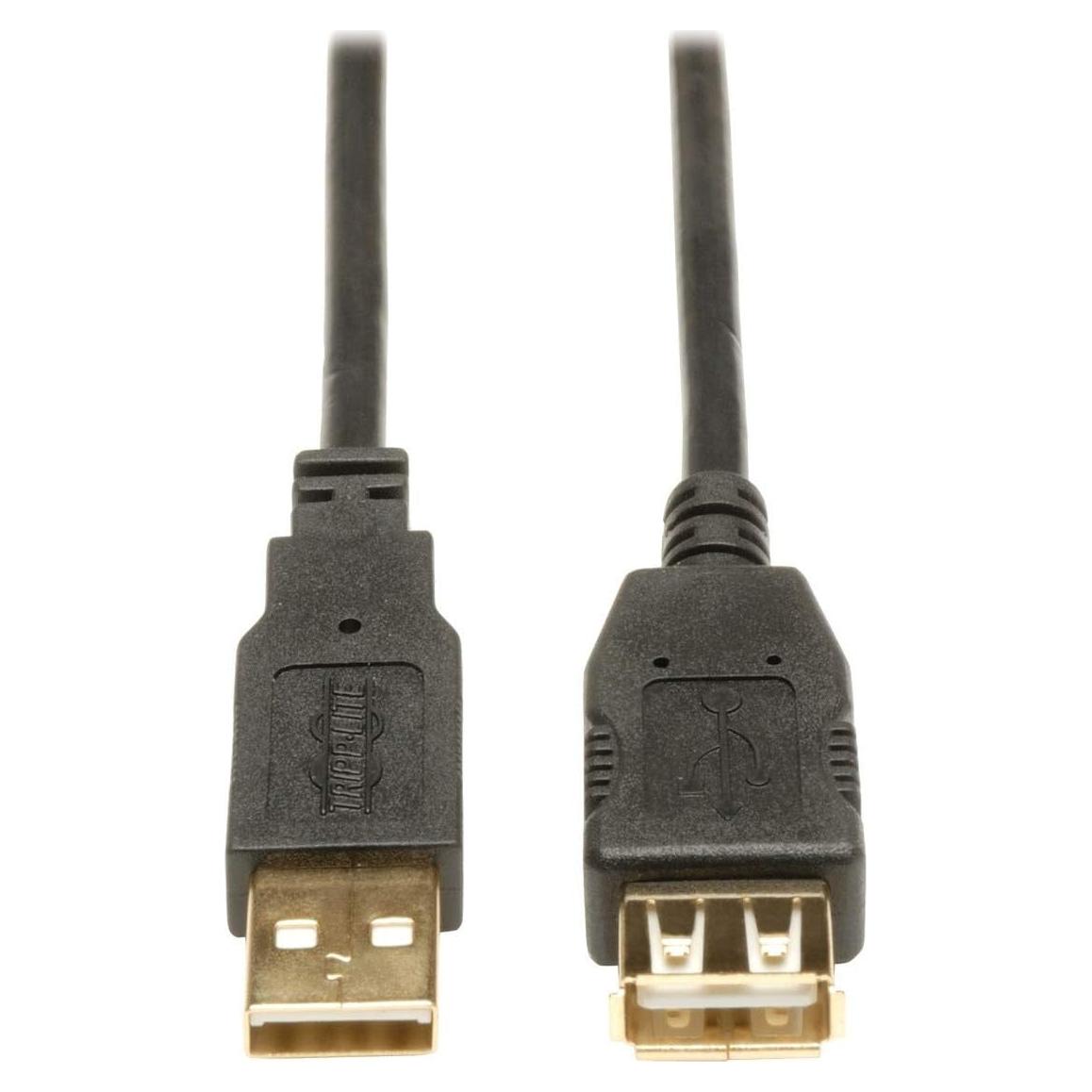Cable de Extensión USB 2.0 Tripp Lite 4.88m Negro