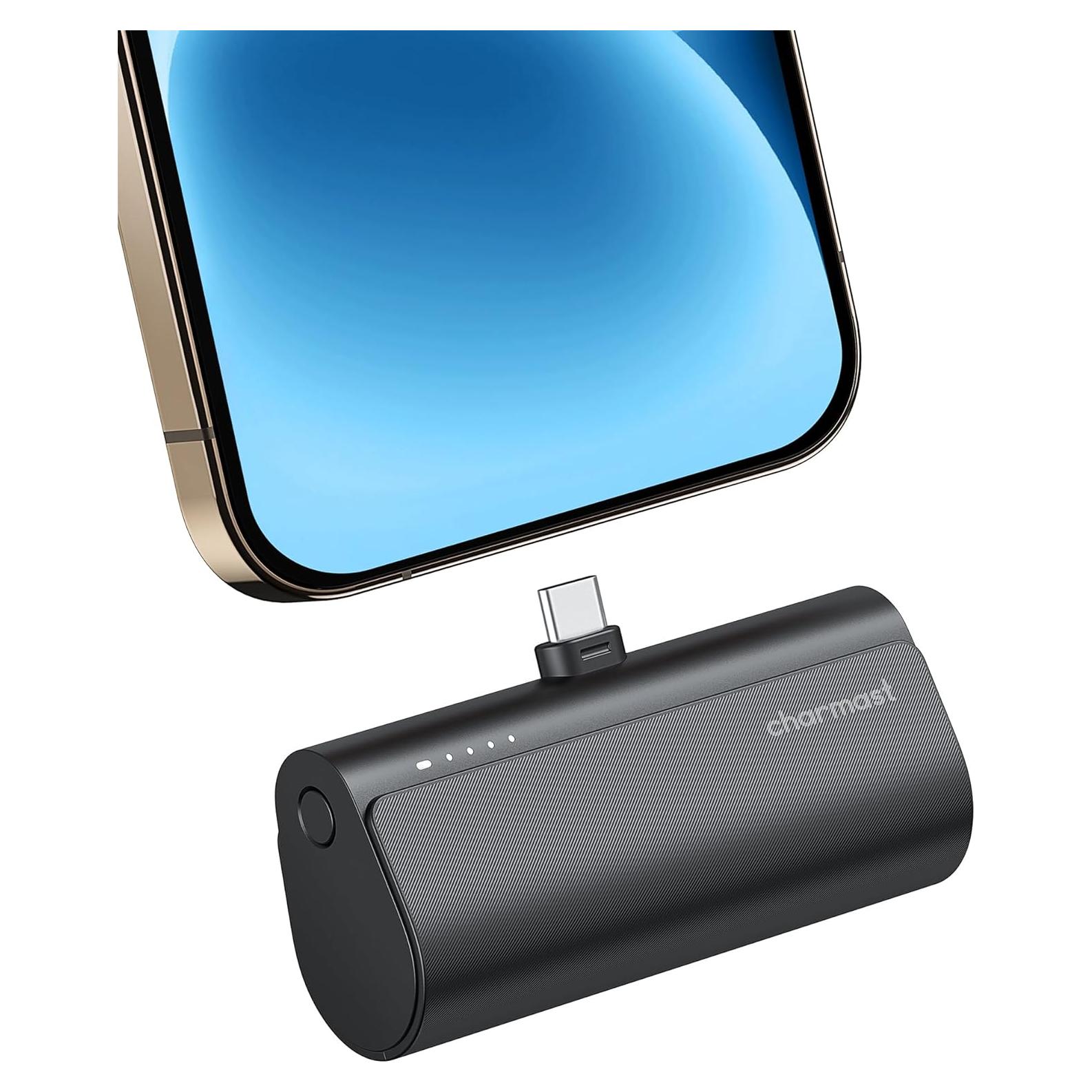 Cargador Portátil Charmast 5000mAh Carga Rápida 20W USB C