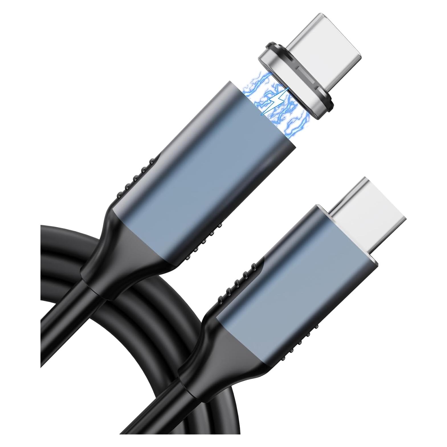 Cable Magnético Thunderbolt 3 100W 1.5M 20Gbps 4K 3C'S