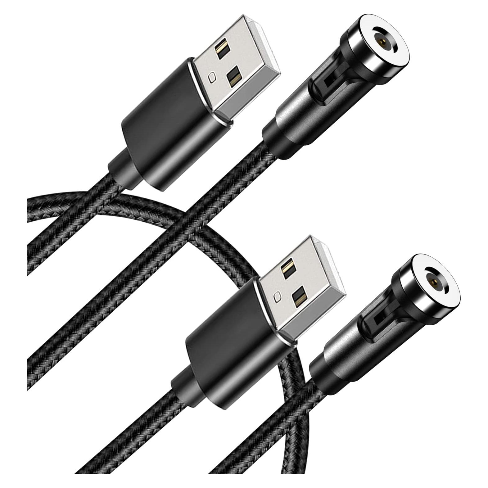 Cable de Carga Magnético 3en1 Terasako 3.05 m con Luz LED