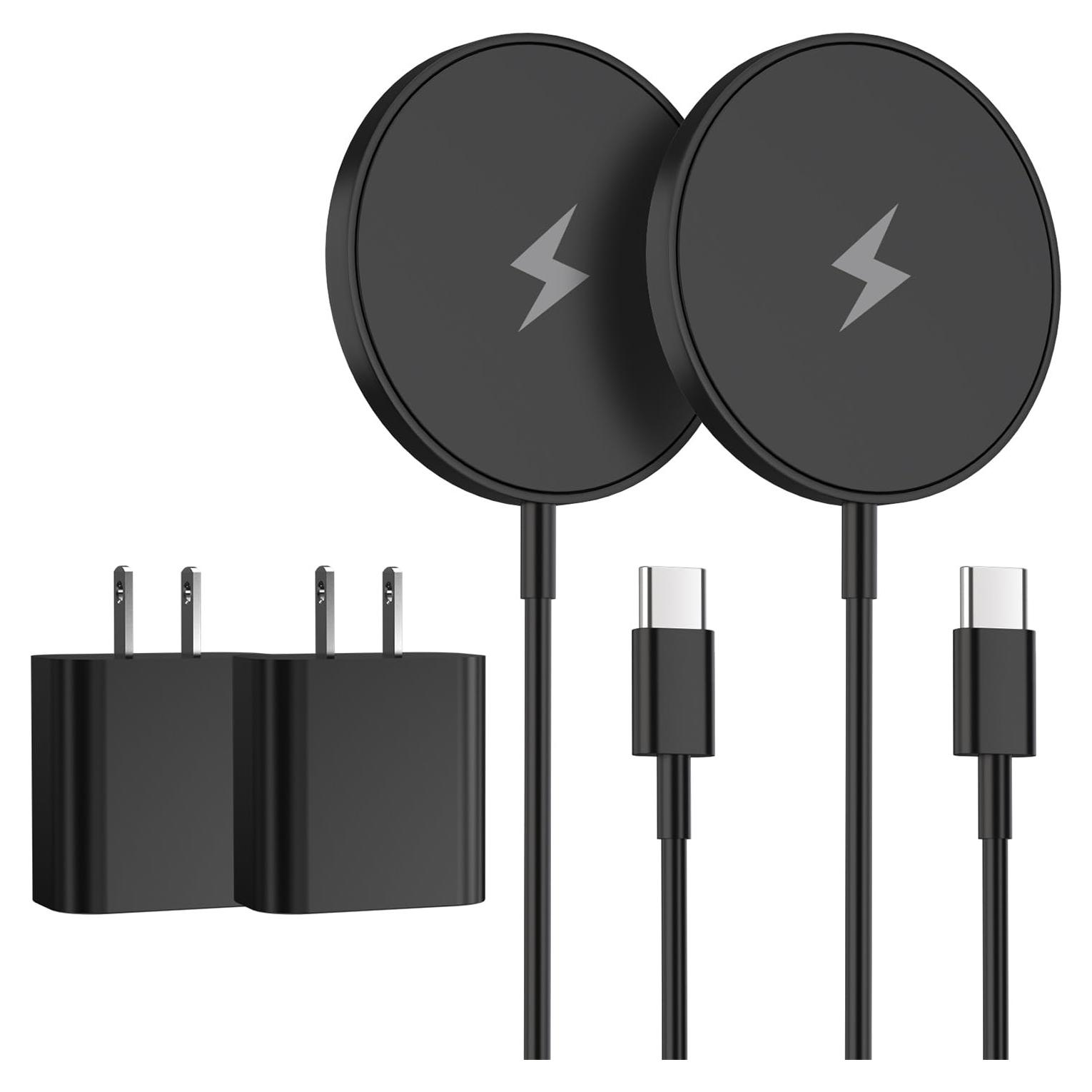 Cargador Inalámbrico Magnético 15W 6FT para iPhone y AirPods