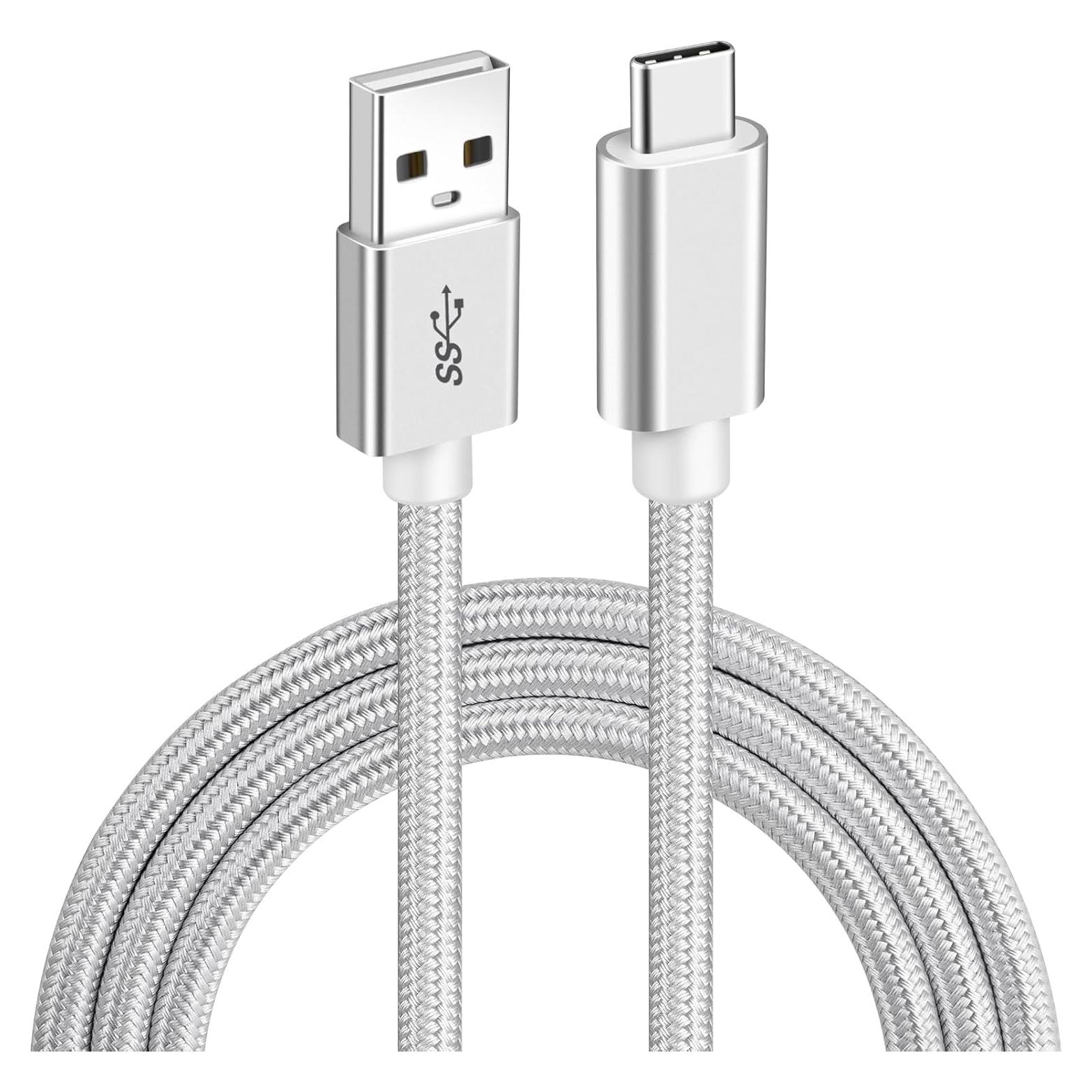 Cable de Datos Vortex USB Tipo-C 2m Carga Rápida 3A