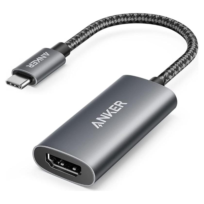 Adaptador USB-C a HDMI Anker A8317 - 8K@60Hz, 4K@144Hz
