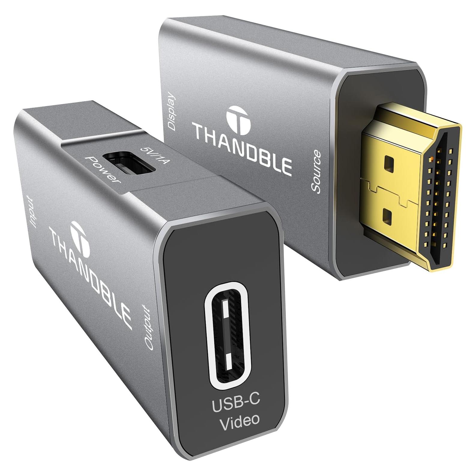 Adaptador HDMI a USB-C 4K 60Hz THANDBLE - Unidireccional