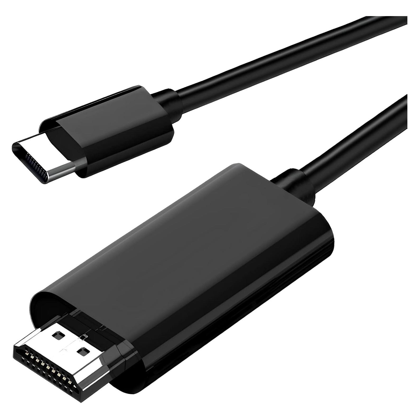 Cable USB-C a HDMI 1.83m 4K MINDORLEN para MacBook y más