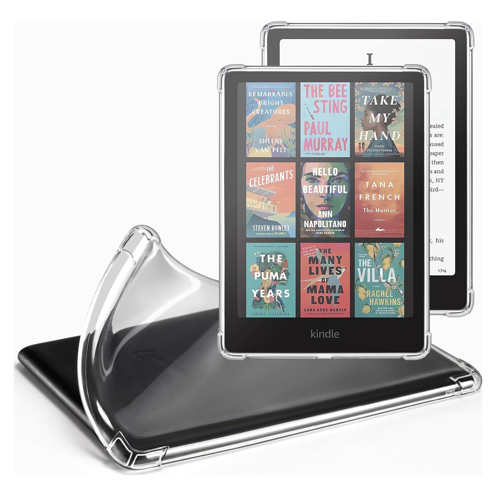 Funda Transparente CoBak para Kindle Paperwhite 2024 - Ligera y Resistente