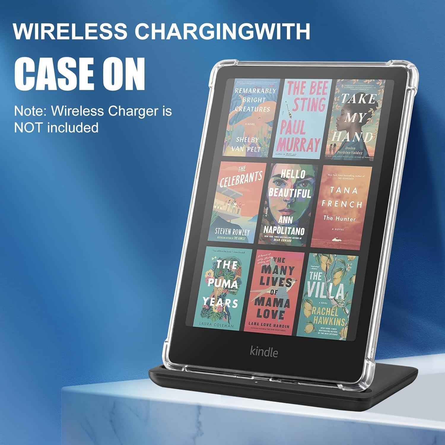 Funda Transparente CoBak para Kindle Paperwhite 2024 - Ligera y Resistente